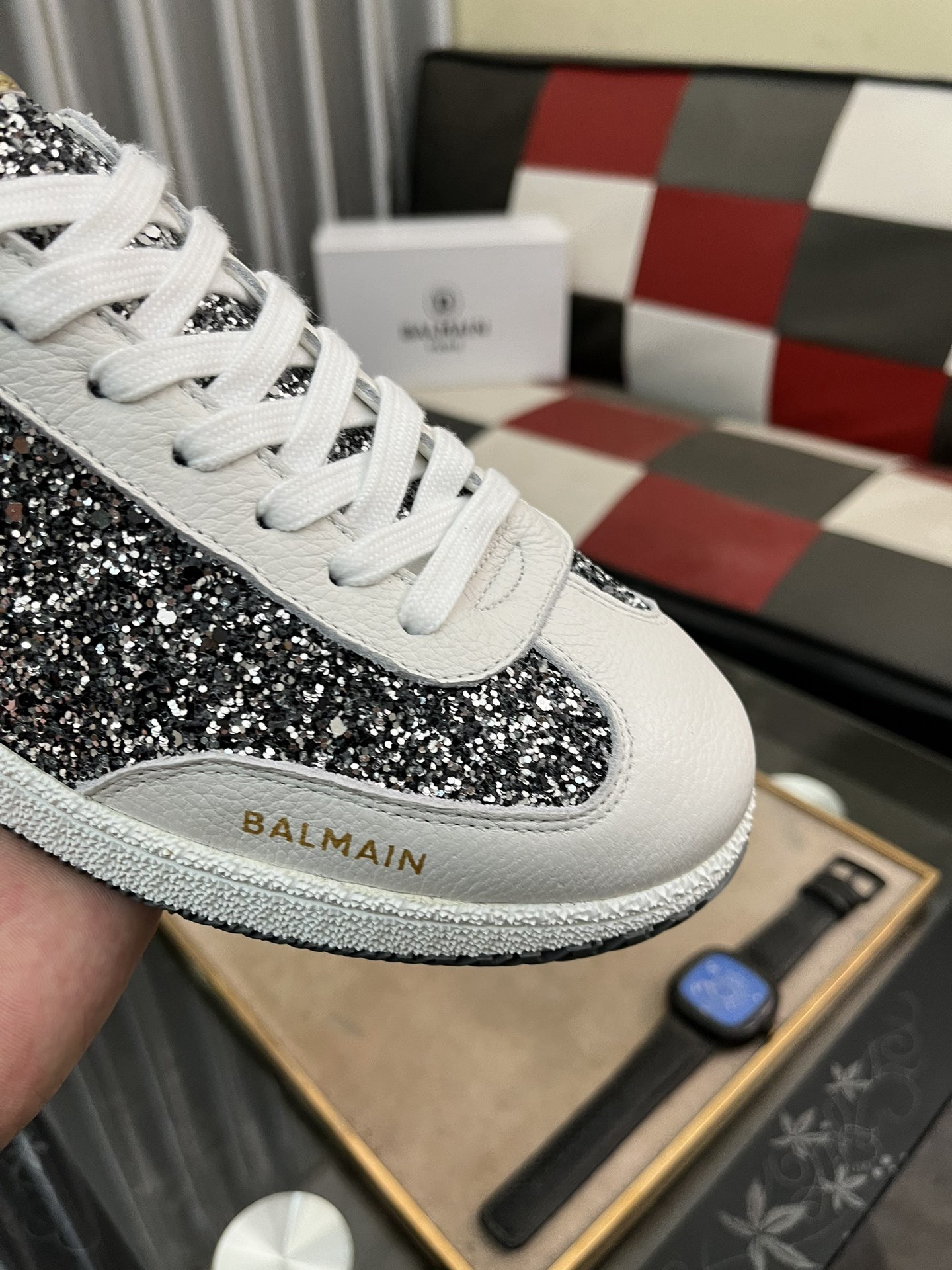 Women Men Top Quality B*almain shoes