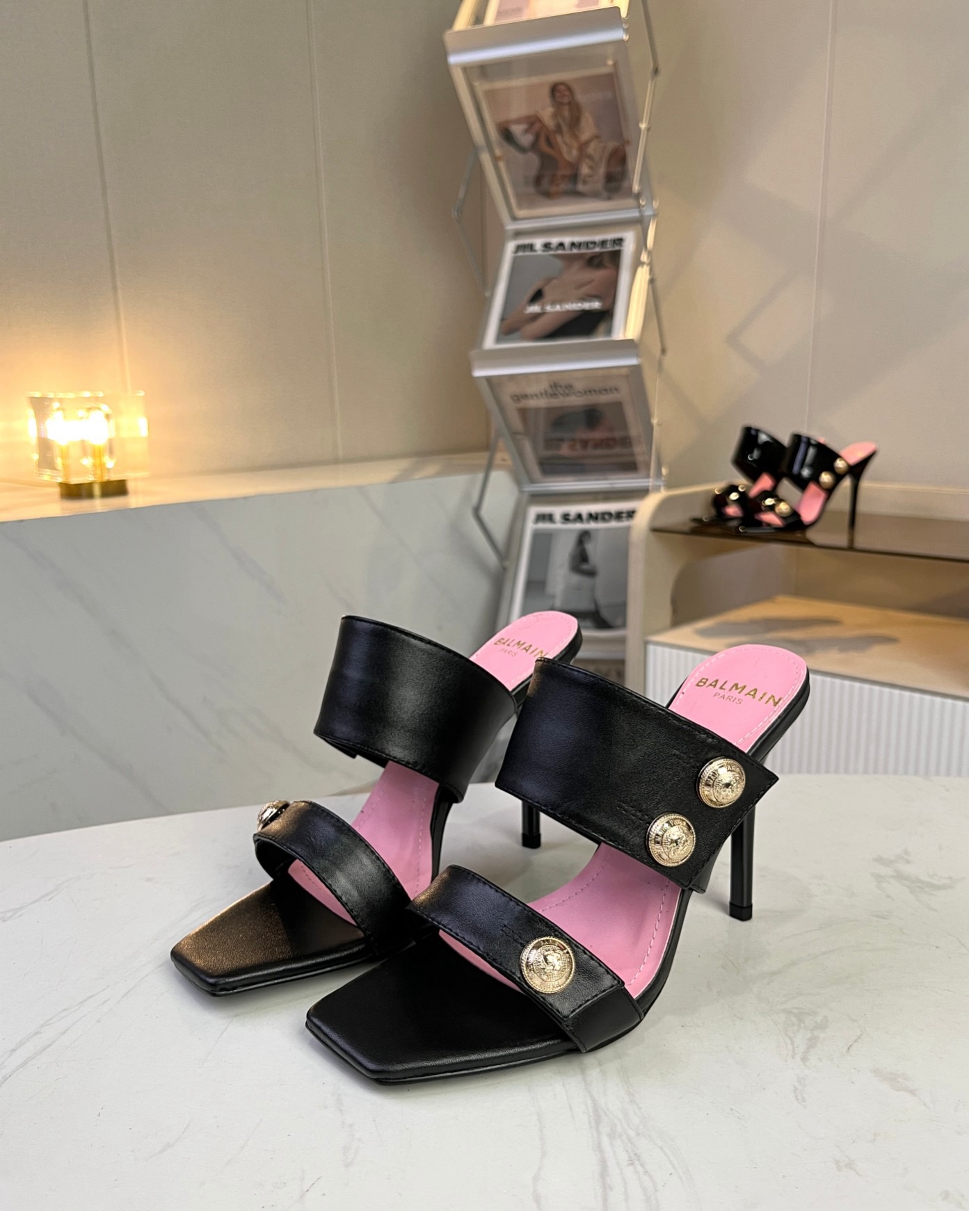 Women Top Quality B*almain shoes 10.5cm