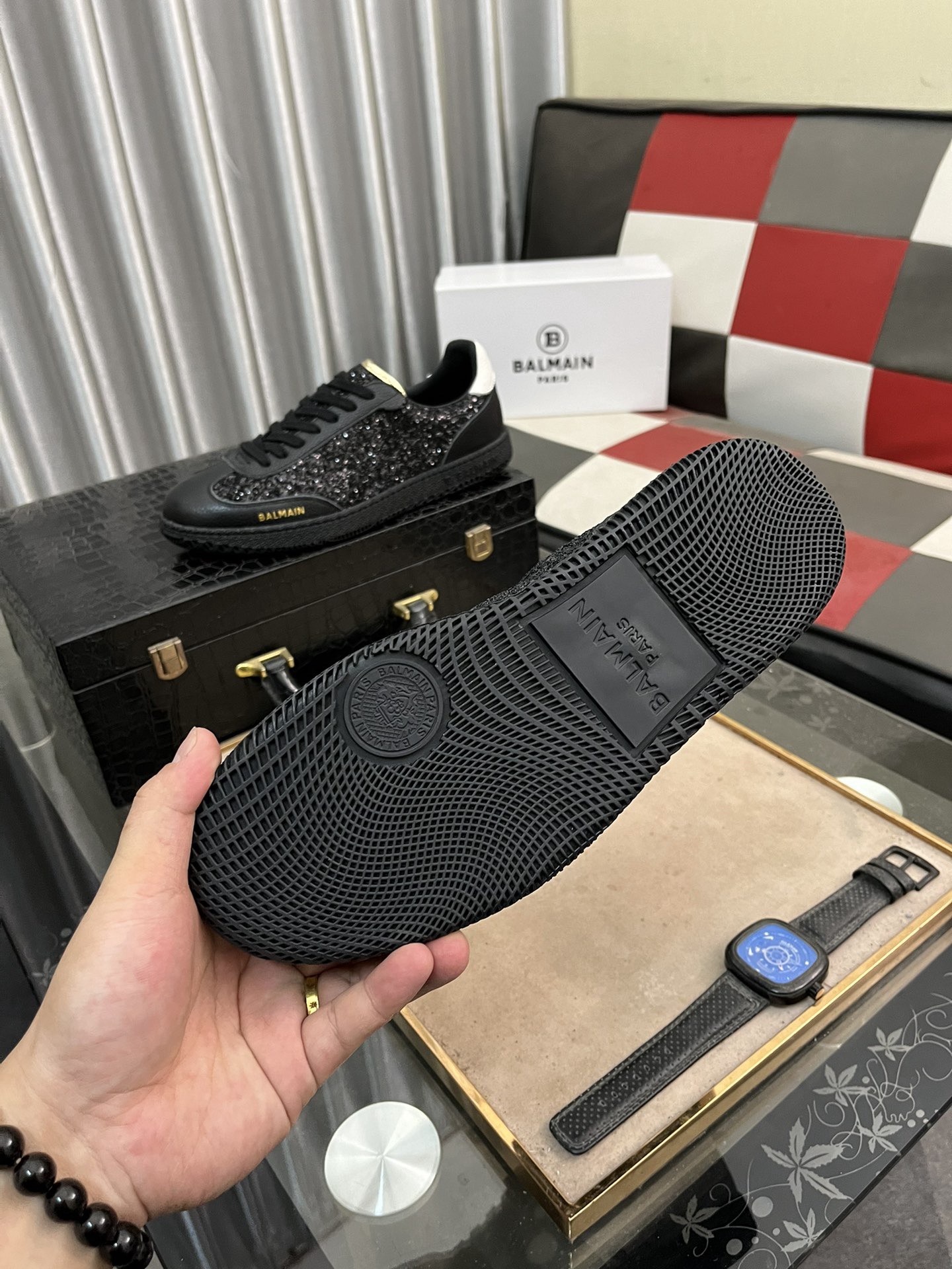 Women Men Top Quality B*almain shoes