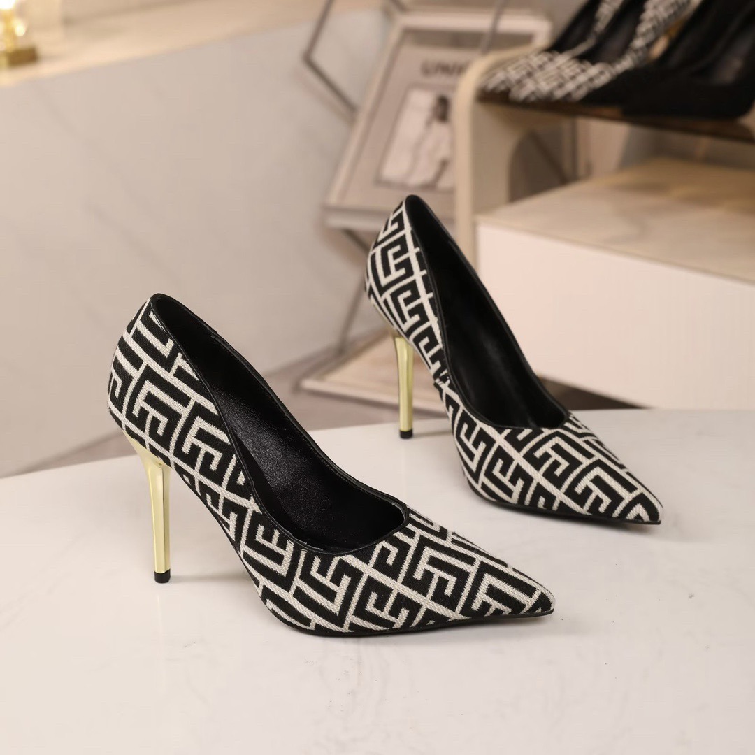 Women Top Quality B*almain shoes 10.5cm