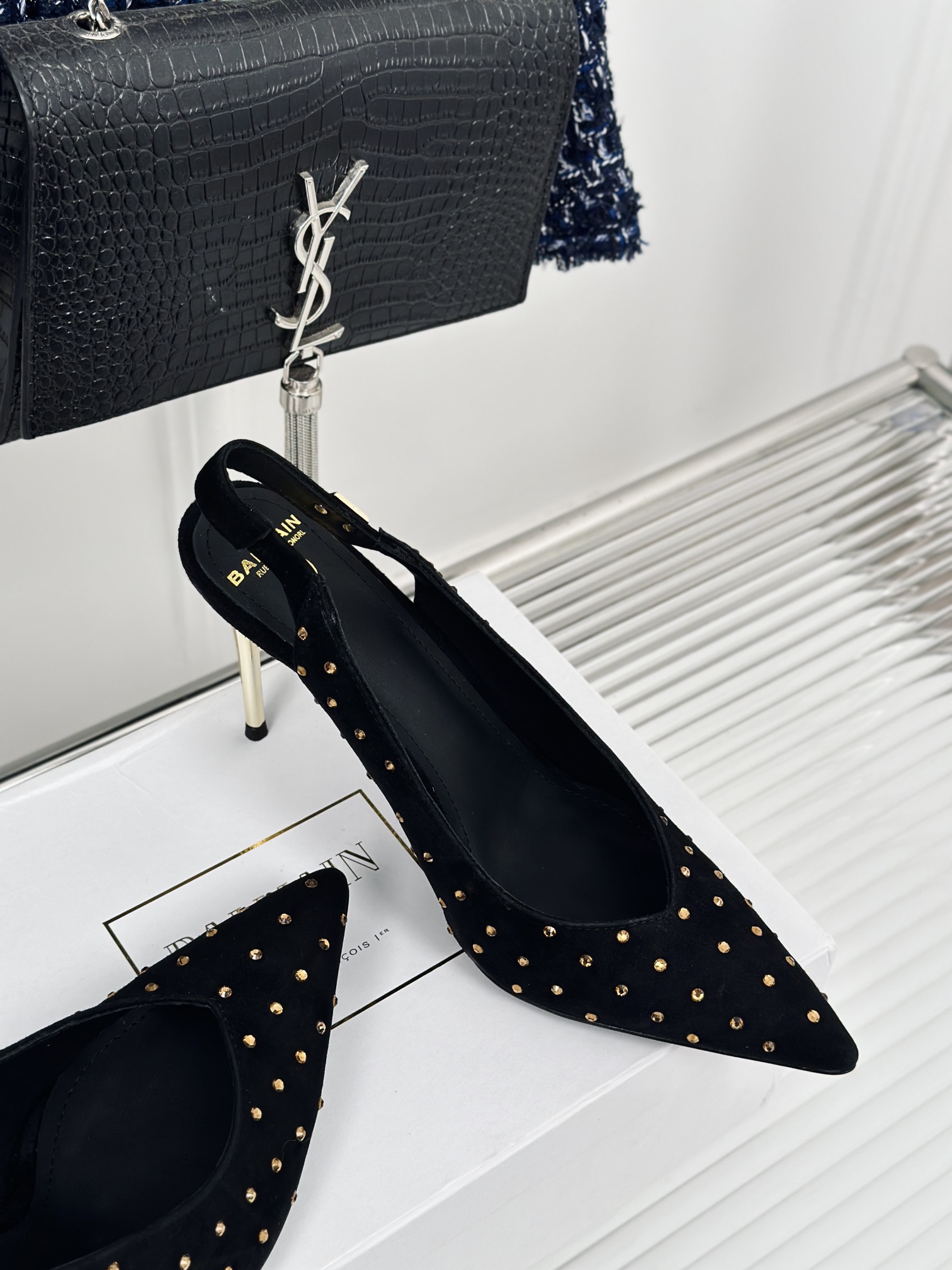 Women Top Quality B*almain shoes 10.5cm