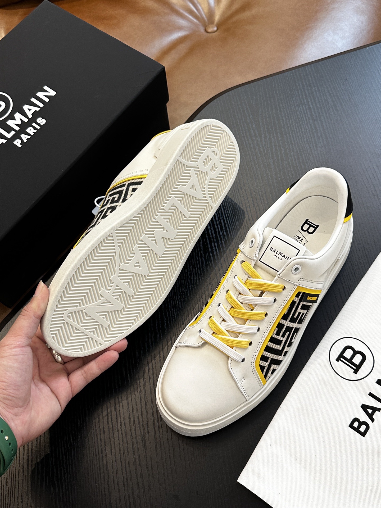 Women Men Top Quality B*almain shoes