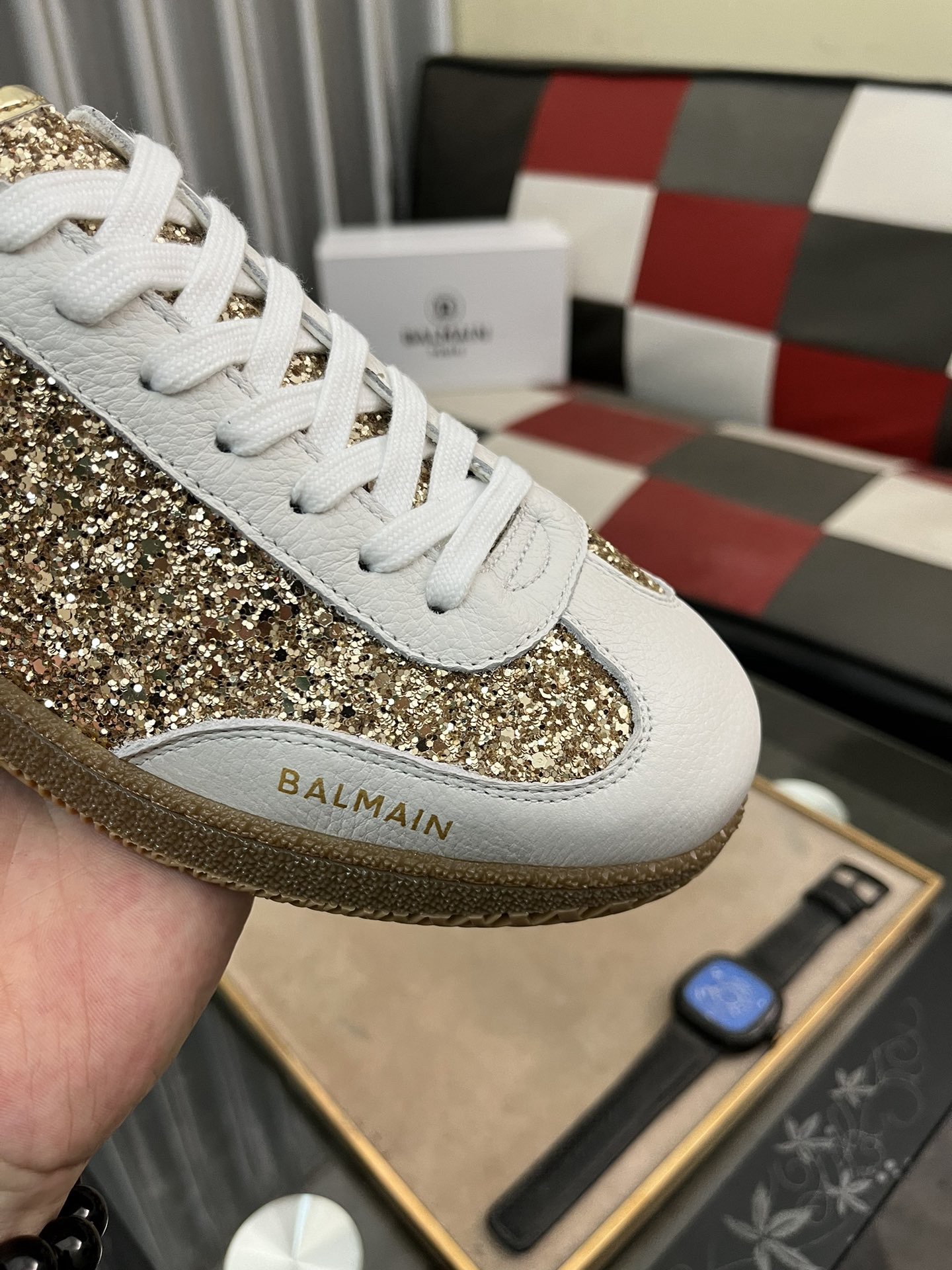 Women Men Top Quality B*almain shoes