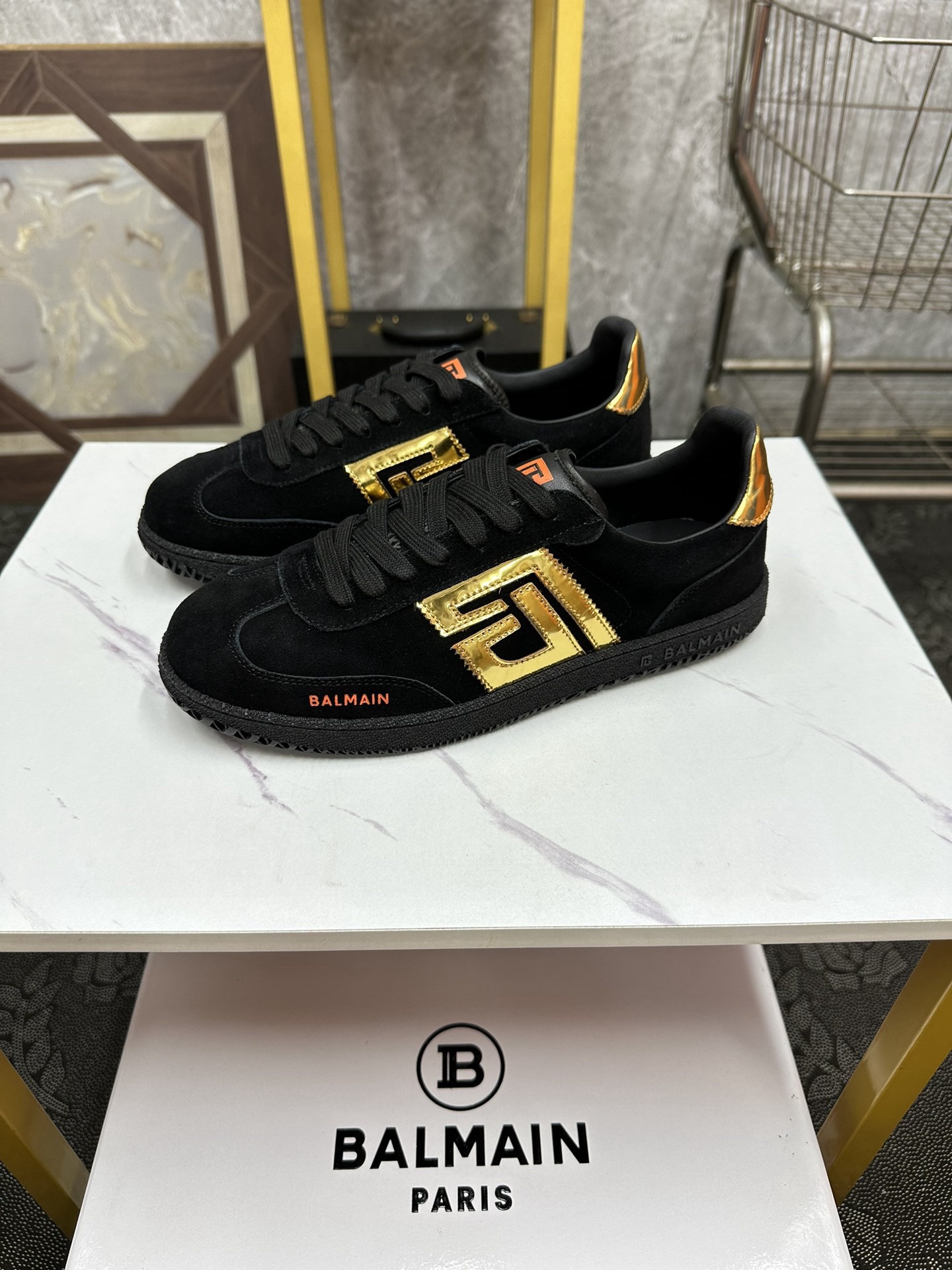 Women Men Top Quality B*almain shoes