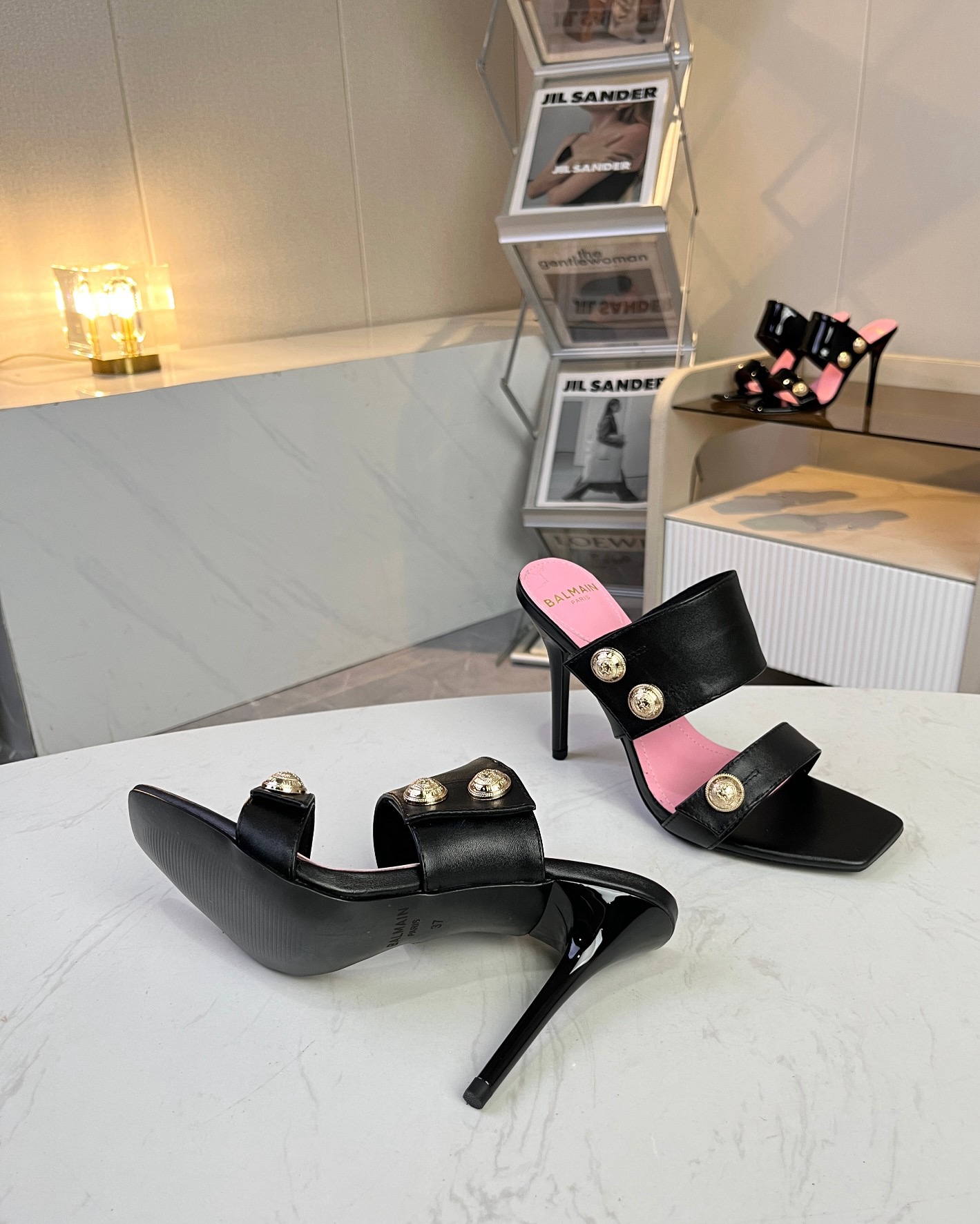 Women Top Quality B*almain shoes 10.5cm