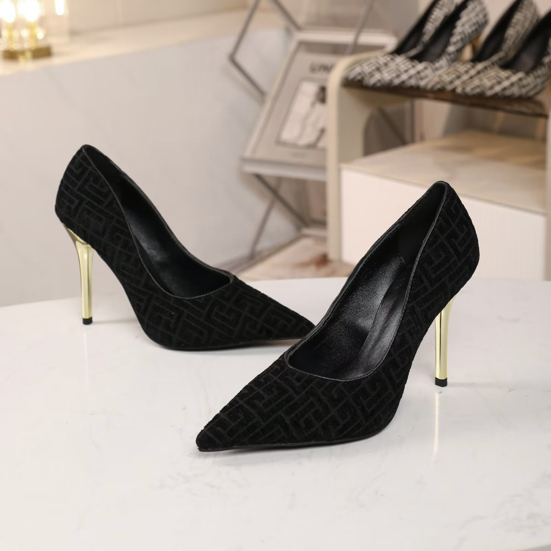 Women Top Quality B*almain shoes 10.5cm