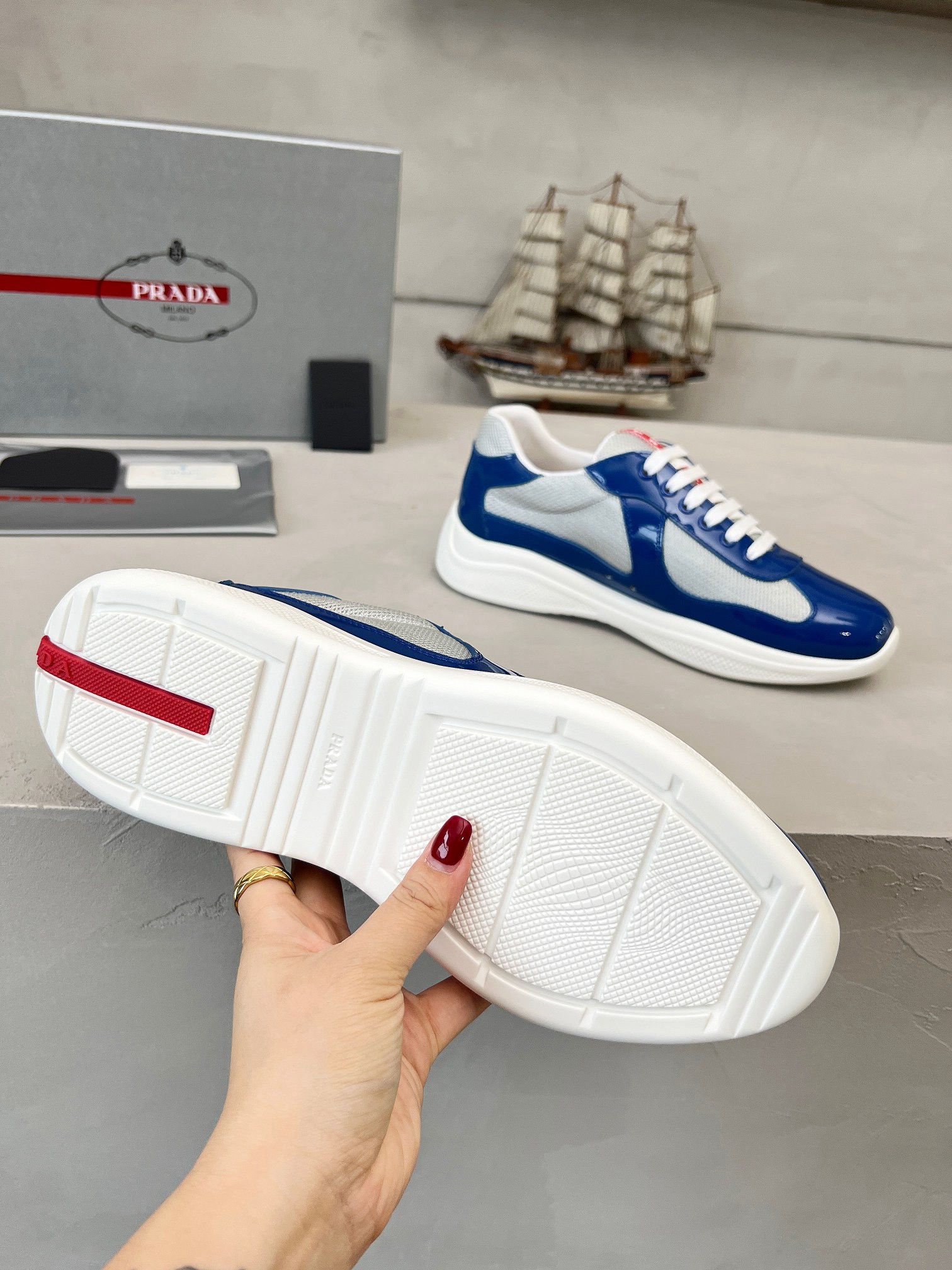 Women Men Top Quality P*rada shoes