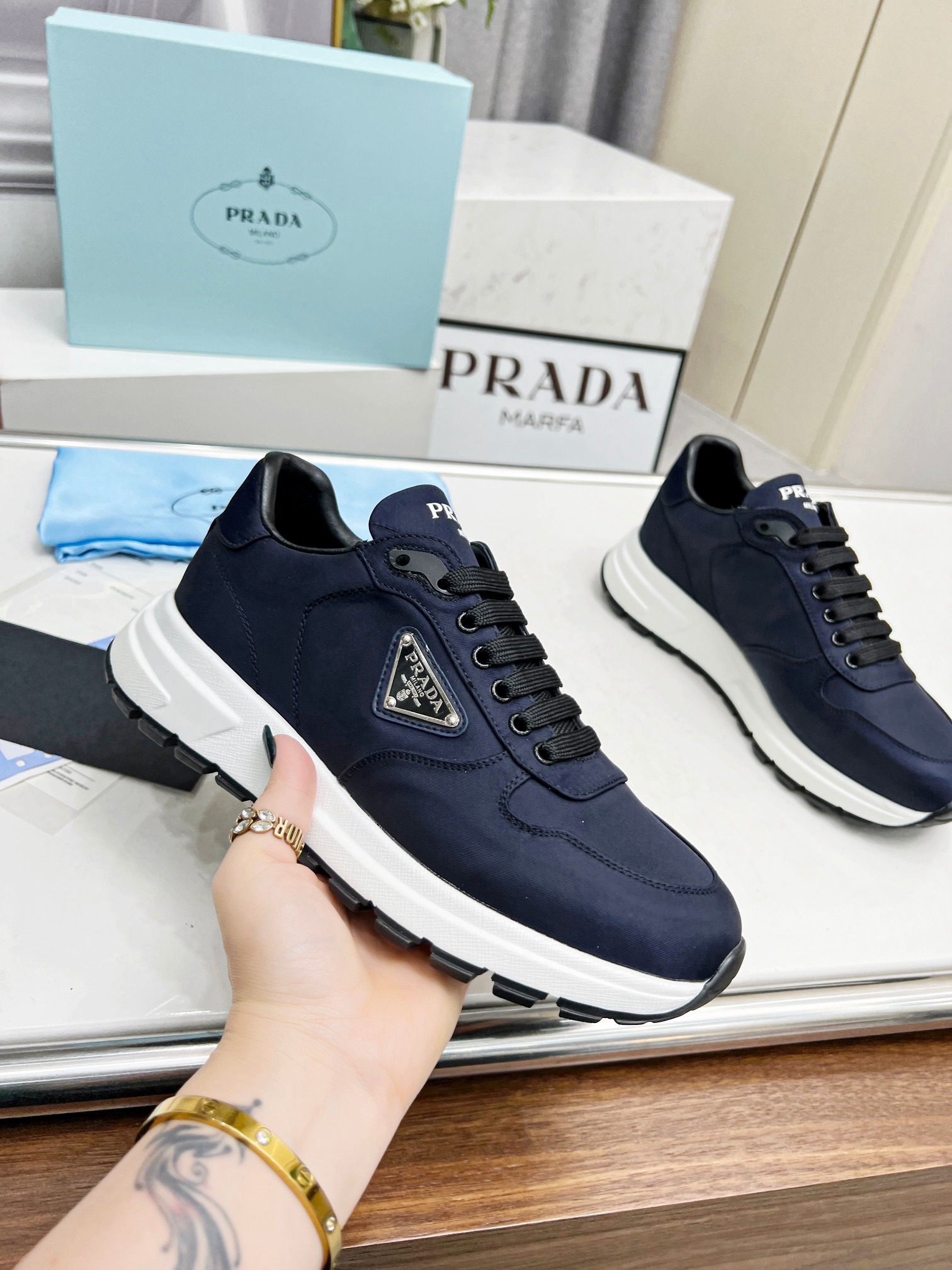 Women Men Top Quality P*rada shoes