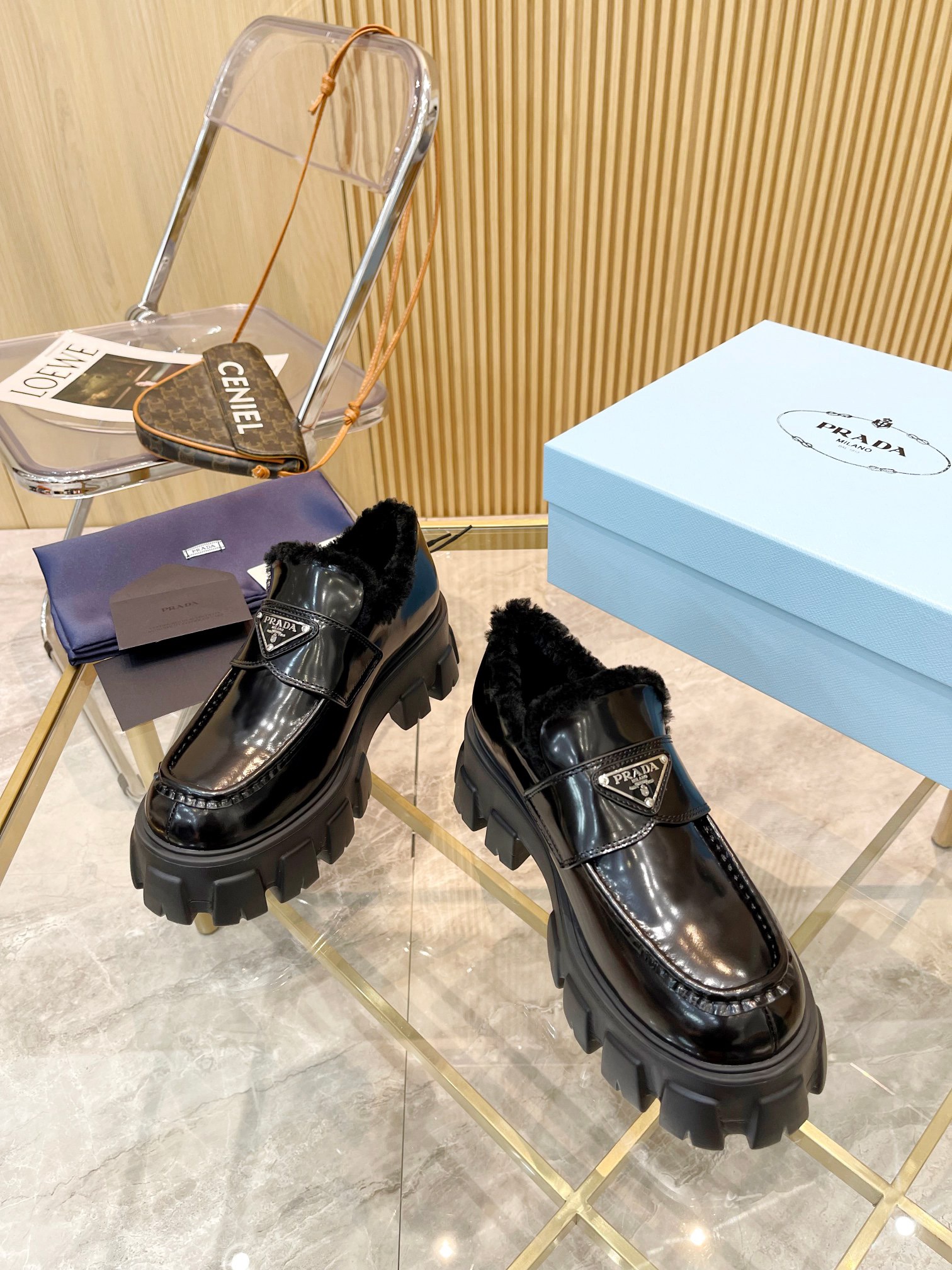 Women Men Top Quality P*rada shoes