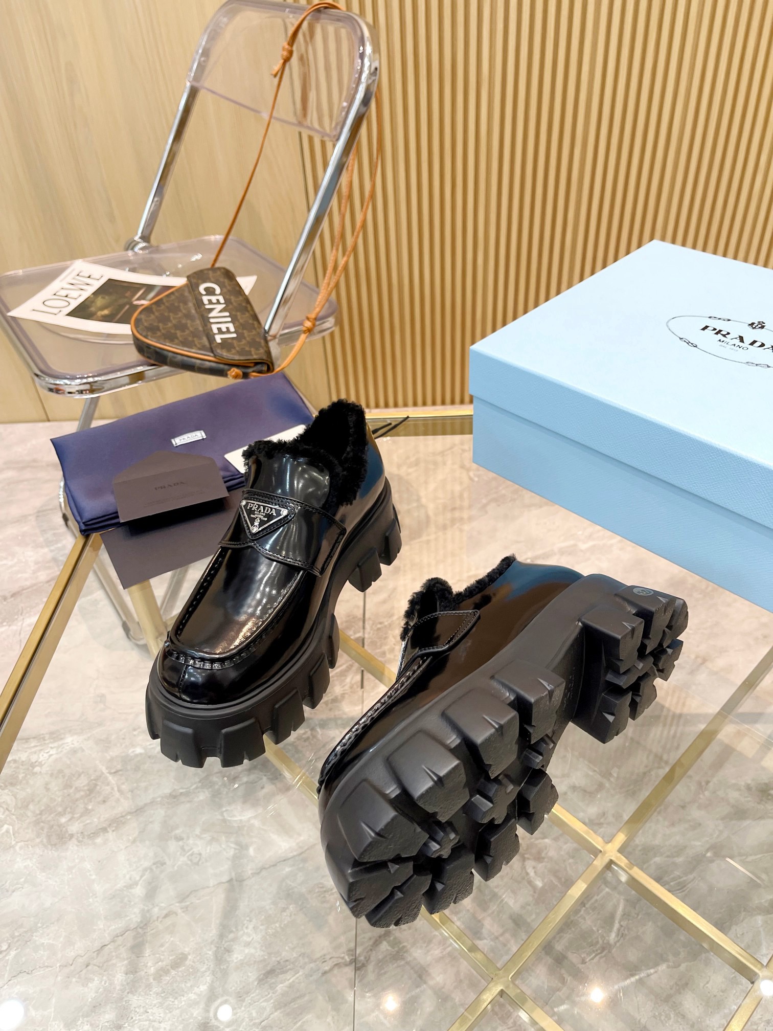 Women Men Top Quality P*rada shoes