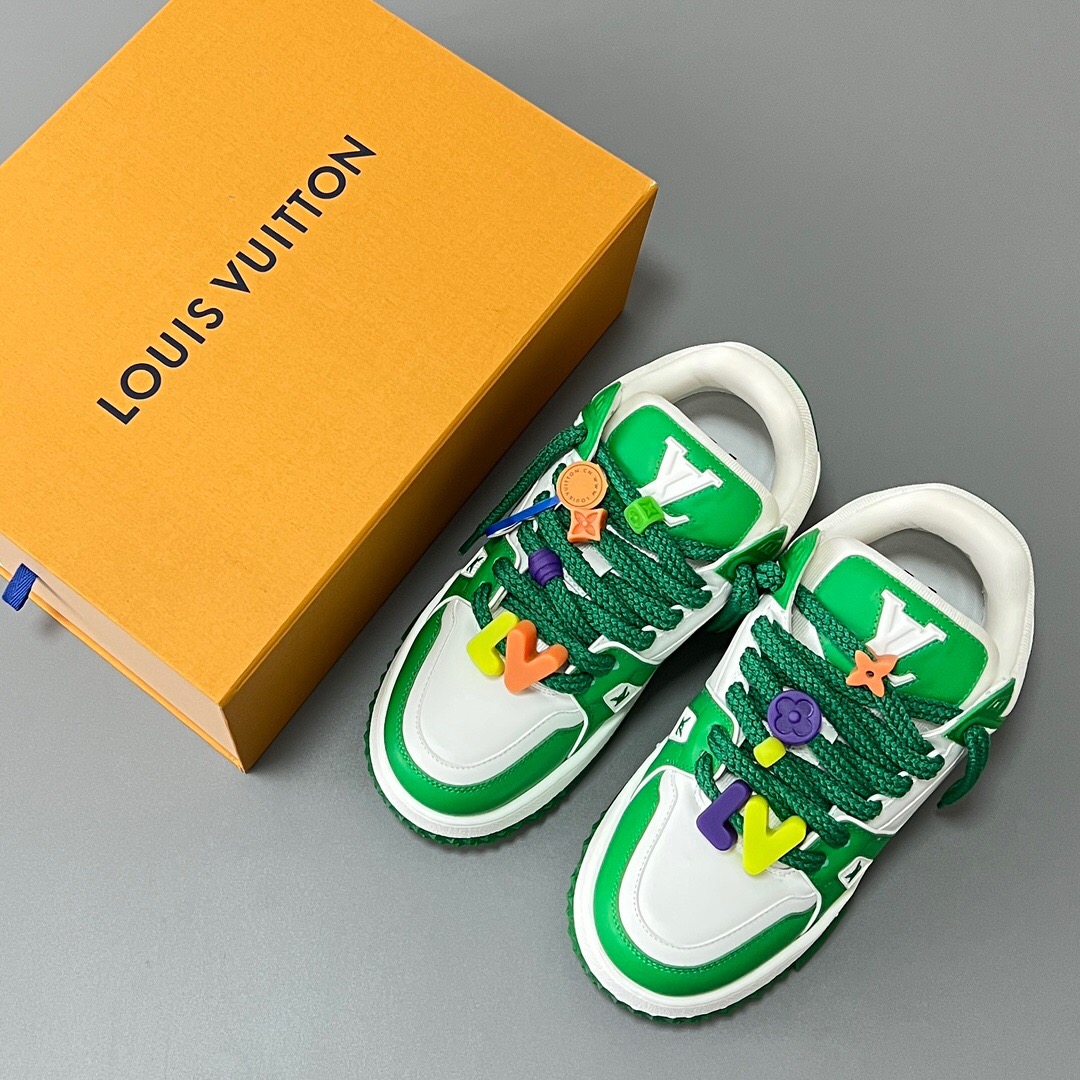 Men Women L*ouis V*uitton Top Sneaker L*V Trainer size 35-46