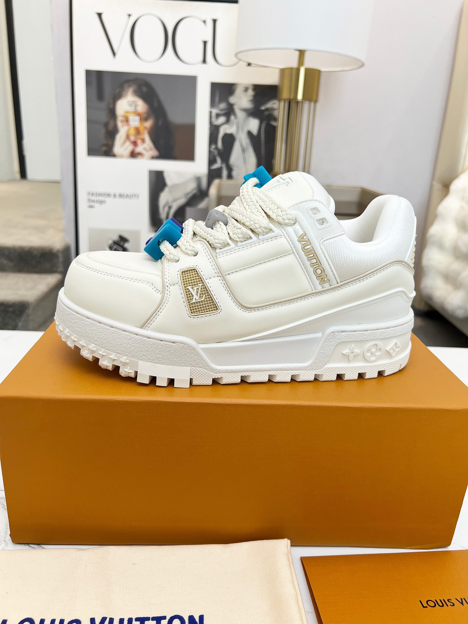 Men Women L*ouis V*uitton Top Sneaker L*V Trainer size 35-46