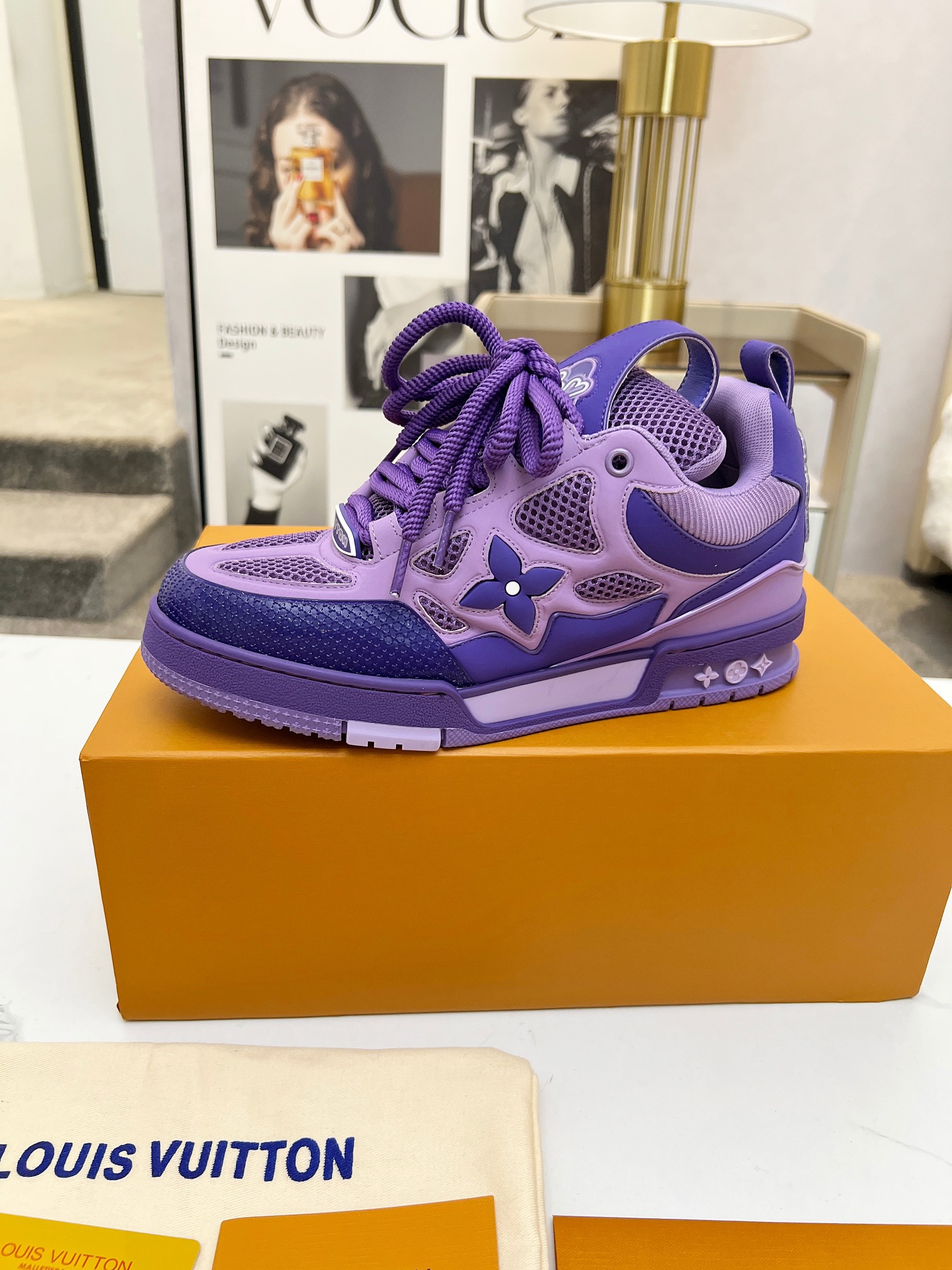 Men Women L*ouis V*uitton Top Sneaker L*V Trainer size 35-46