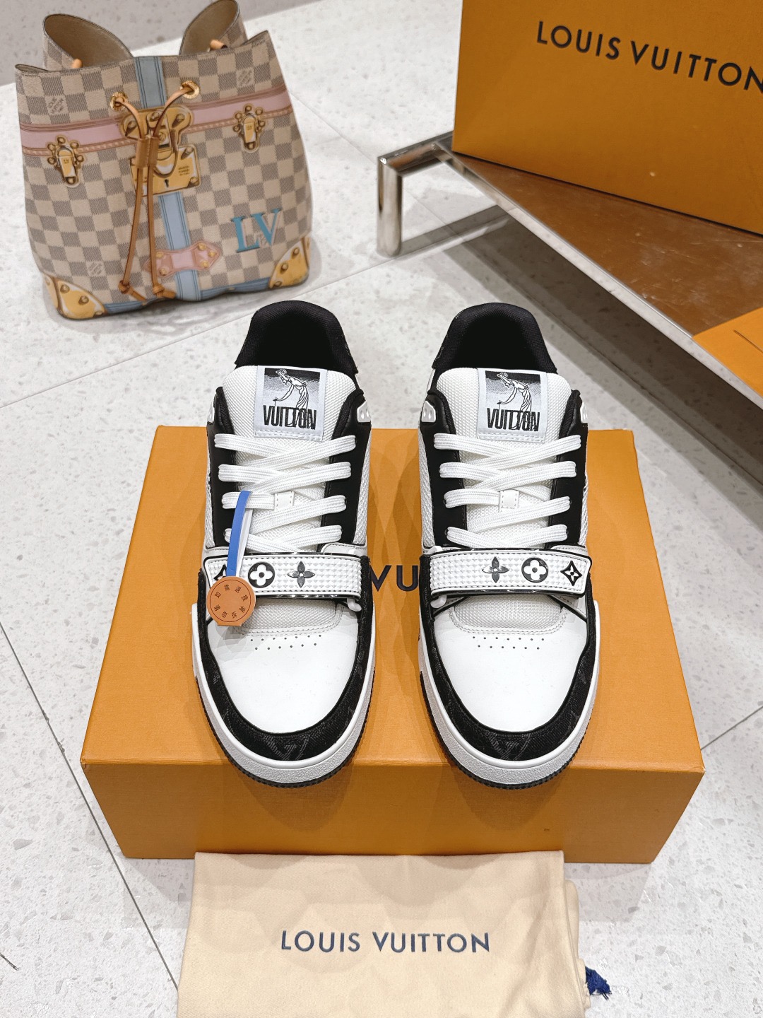 Men Women L*ouis V*uitton Top Sneaker L*V Trainer size 35-46