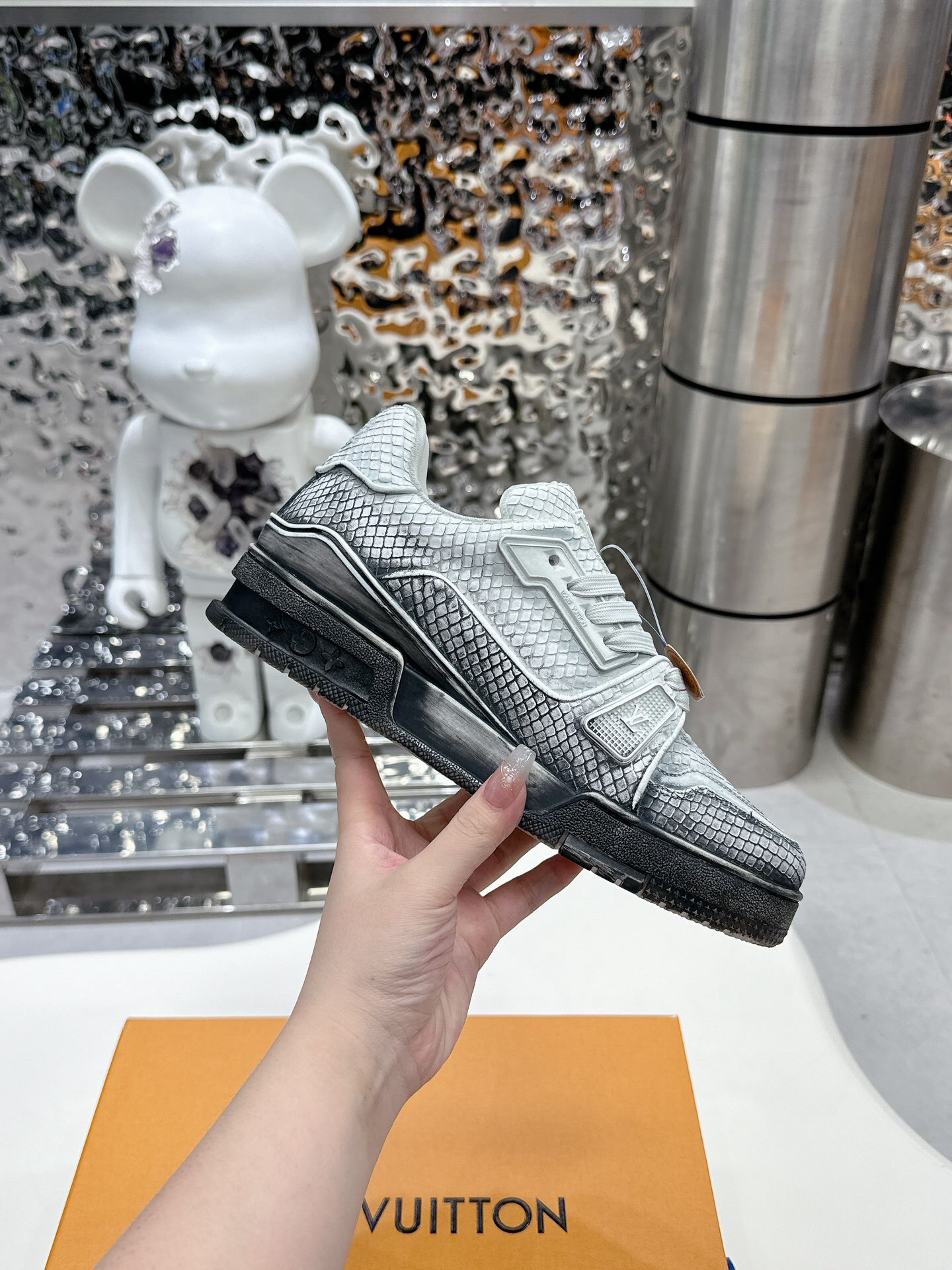 Men Women L*ouis V*uitton Top Sneaker L*V Trainer size 35-46