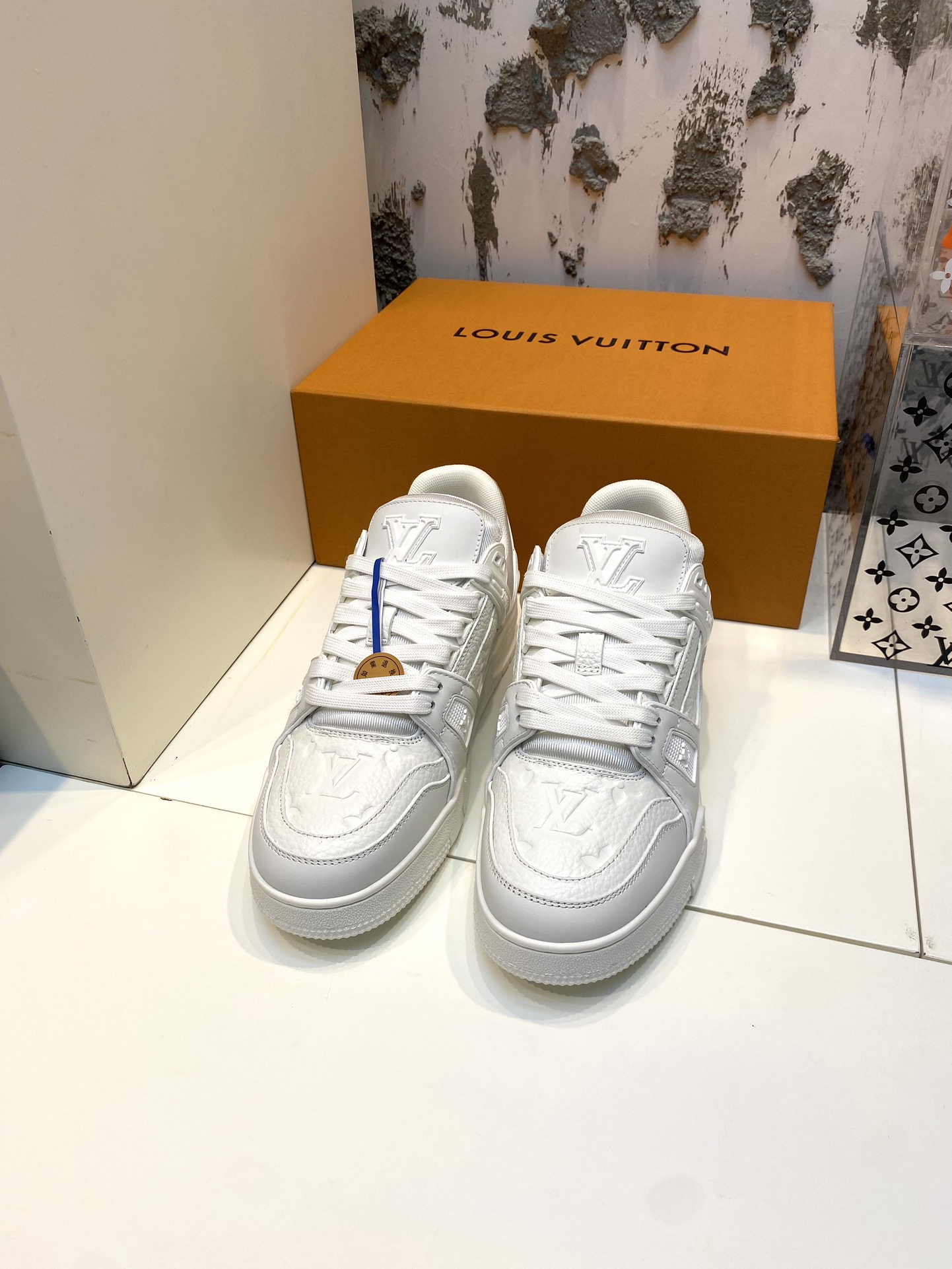 Men Women L*ouis V*uitton Top Sneaker L*V Trainer size 35-46