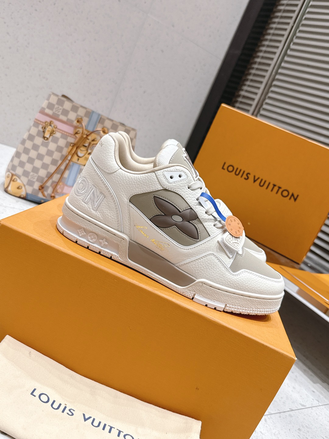 Men Women L*ouis V*uitton Top Sneaker L*V Trainer size 35-46