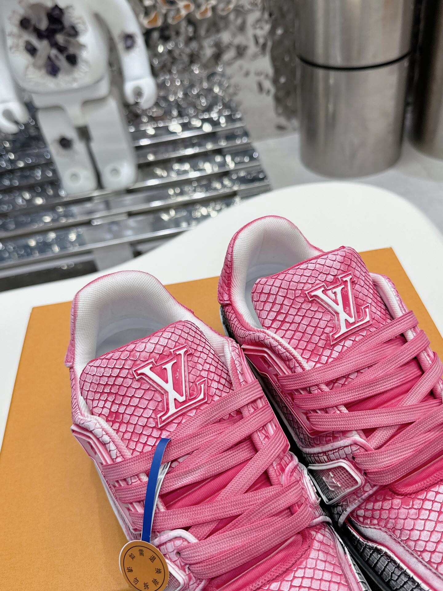 Men Women L*ouis V*uitton Top Sneaker L*V Trainer size 35-46