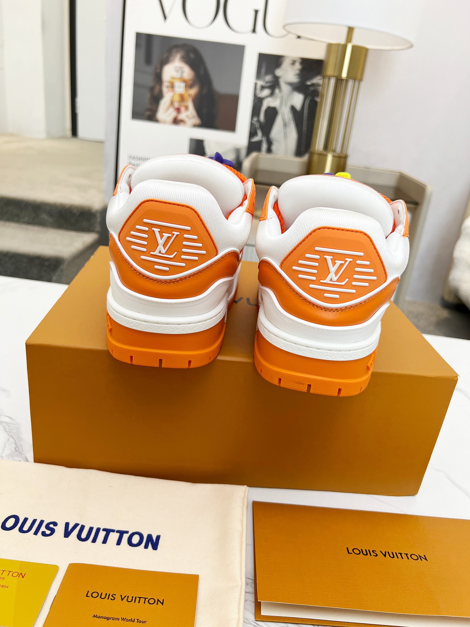 Men Women L*ouis V*uitton Top Sneaker L*V Trainer size 35-46