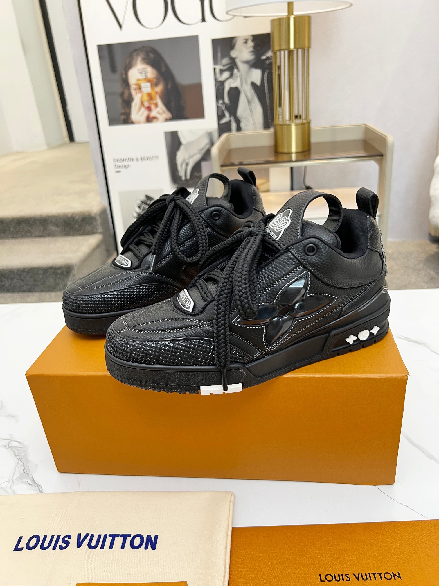 Men Women L*ouis V*uitton Top Sneaker L*V Trainer size 35-46