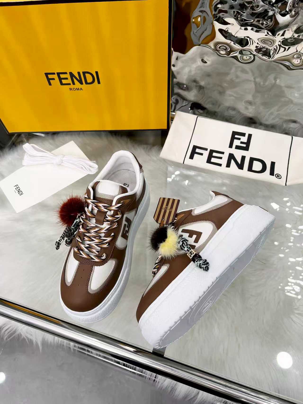 Women F*endi Sneakers Top quality 1:1 size:35-42
