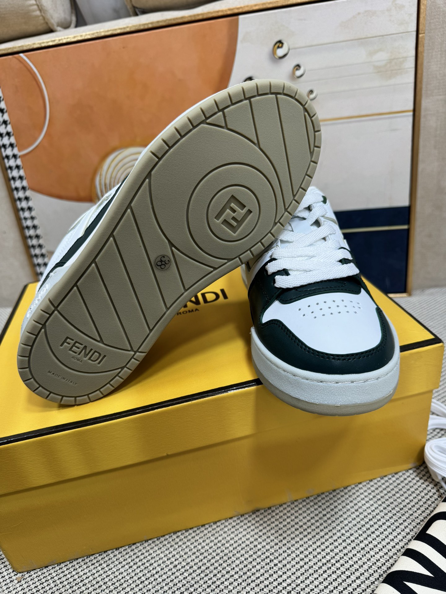 Men Women F*endi Top Sneakers size 35-46