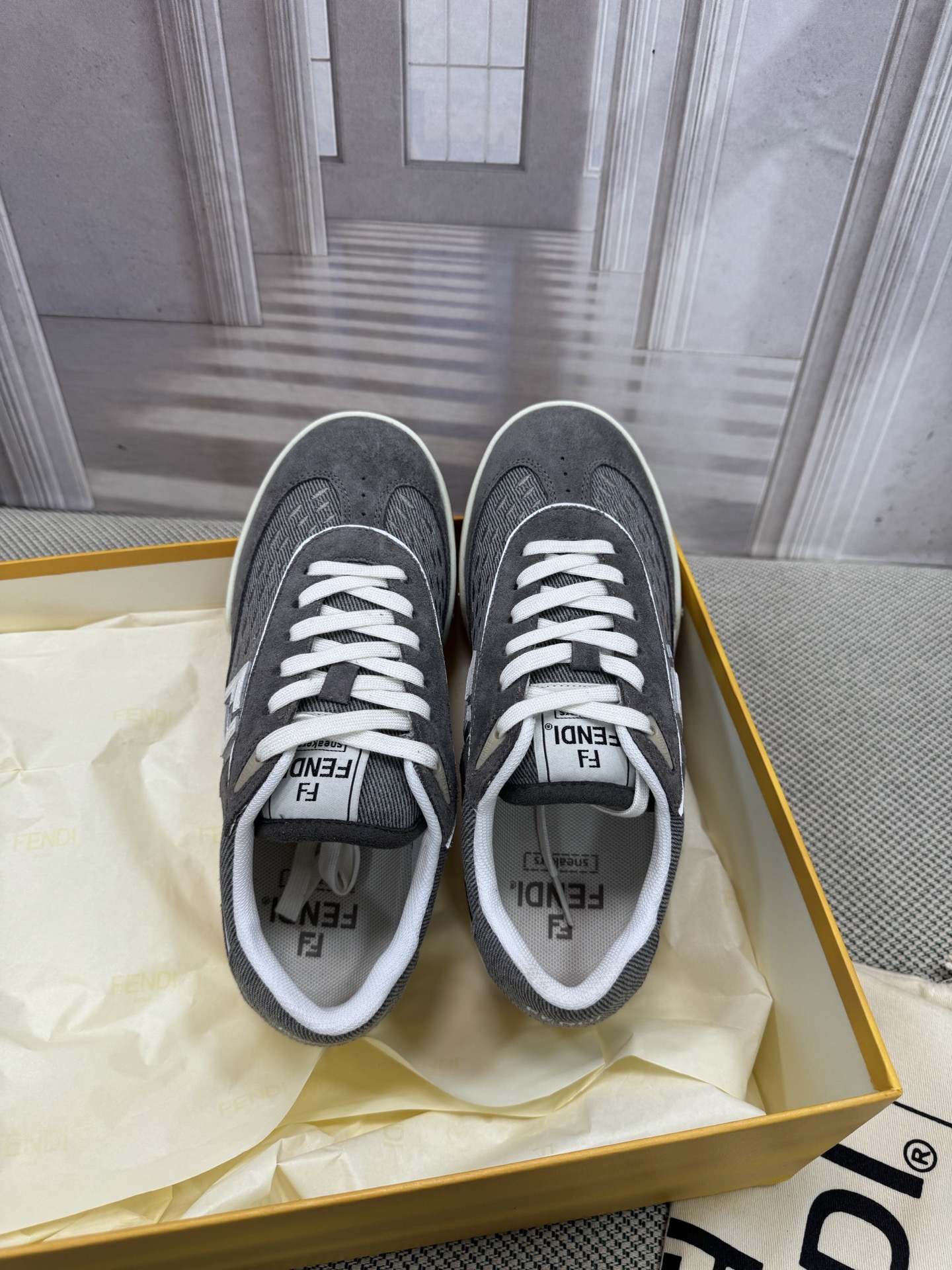 Men Women F*endi Top Sneakers size 35-46
