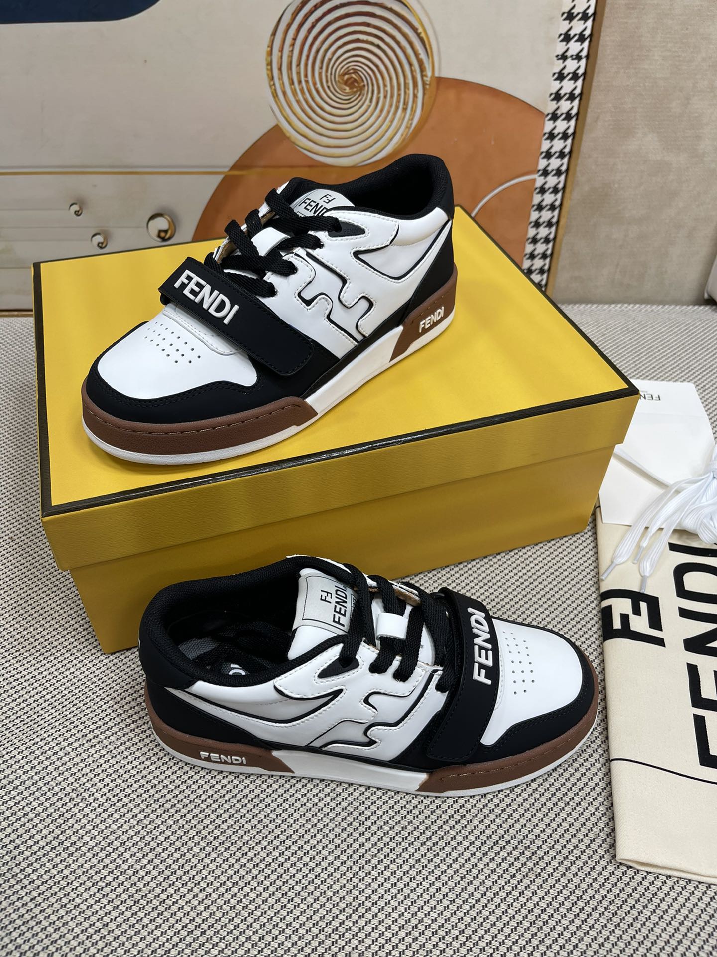 Men Women F*endi Top Sneakers size 35-46