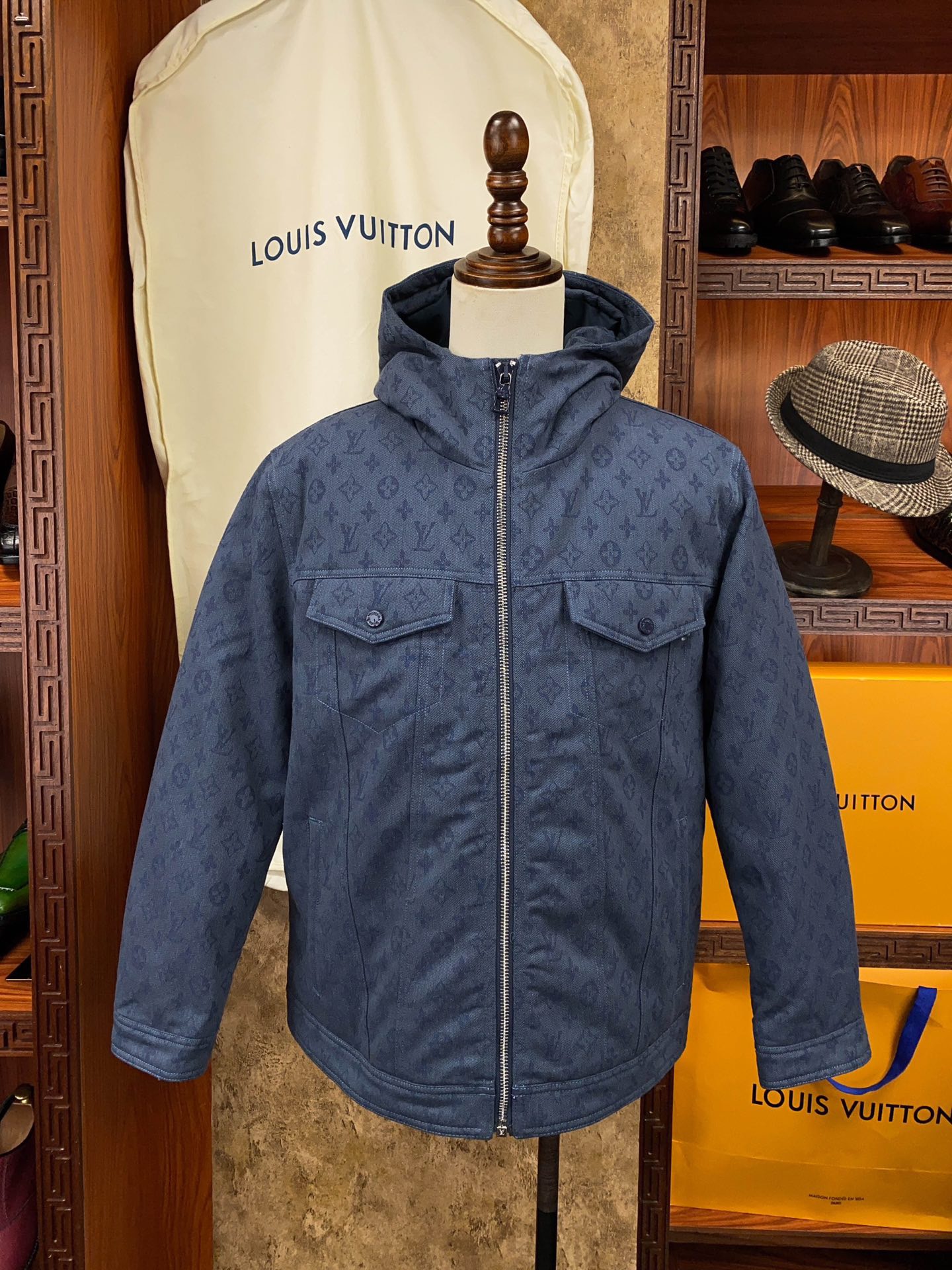 L*V Louis Vuitt*on Top Quality 1:1 Jacket