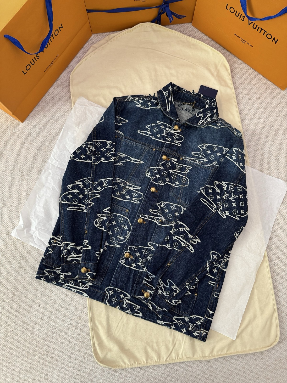 L*V Louis Vuitt*on Top Quality 1:1 Jacket