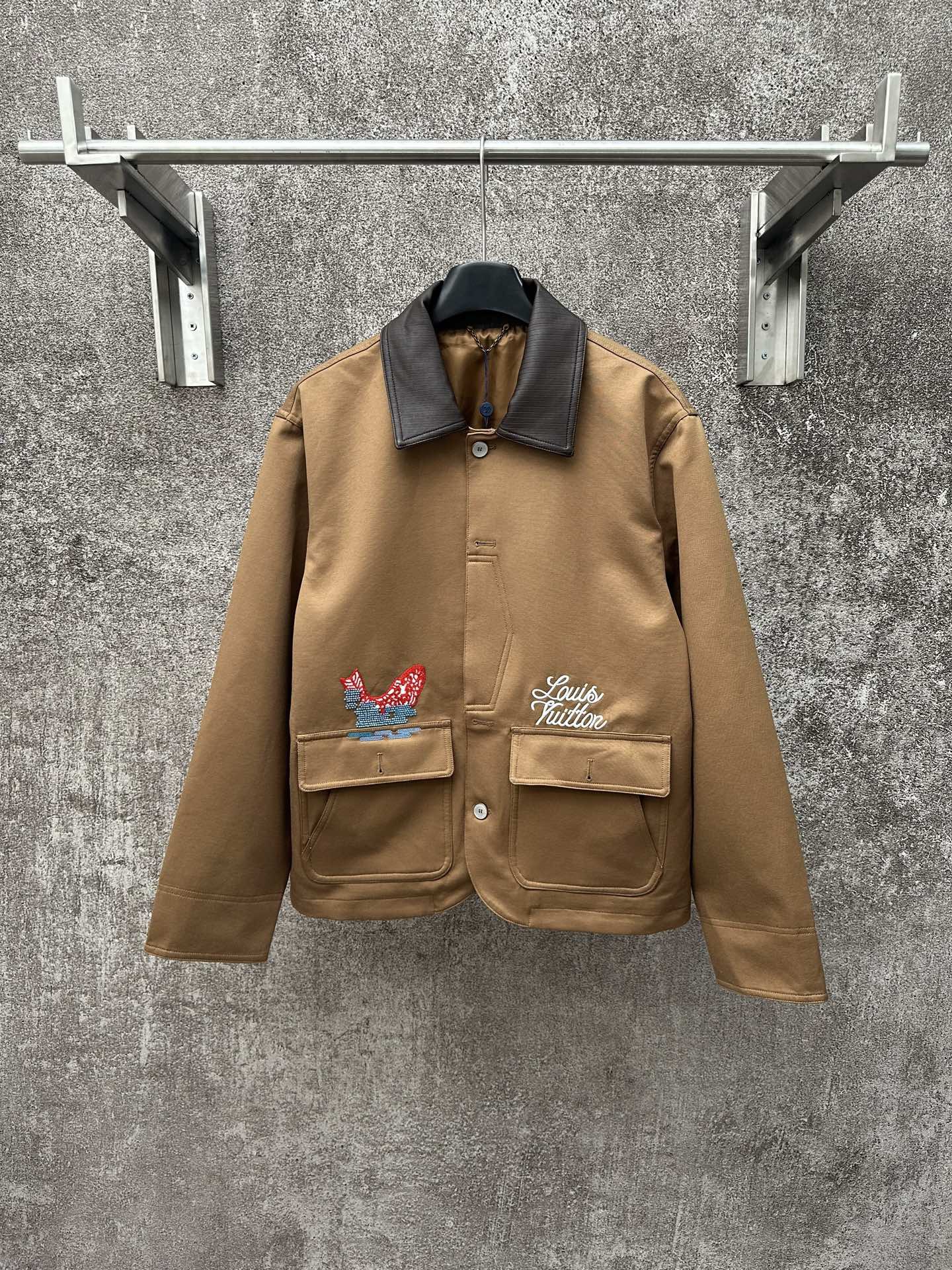 L*V Louis Vuitt*on Top Quality 1:1 Jacket