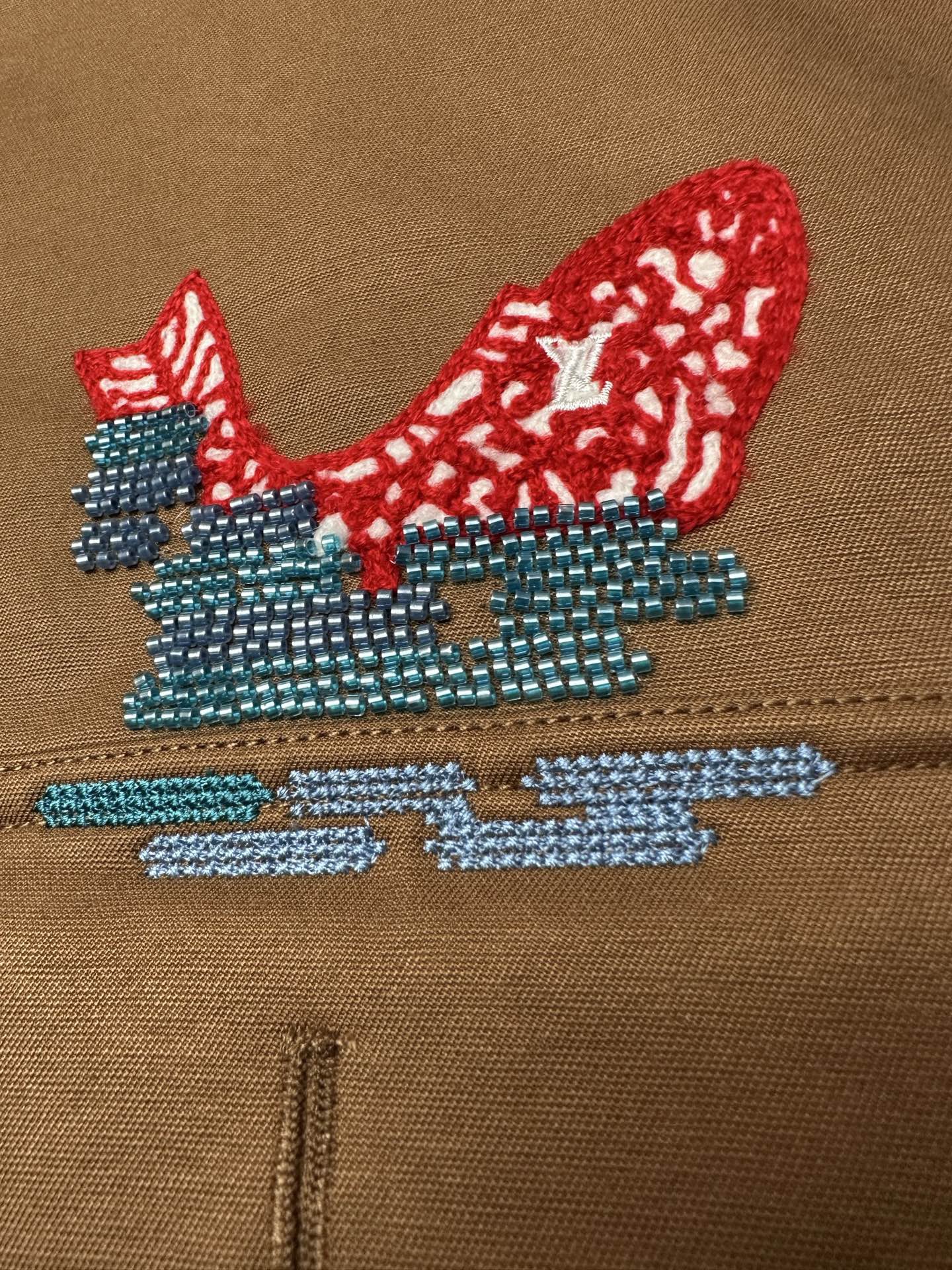 L*V Louis Vuitt*on Top Quality 1:1 Jacket