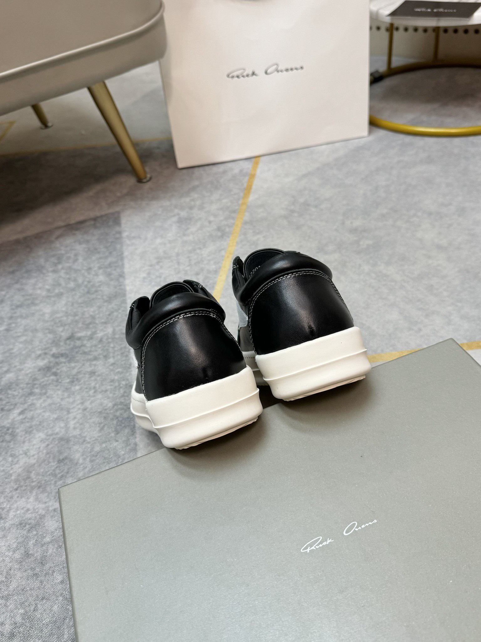 Men Women R*ICK OWENS Top SNEAKERS