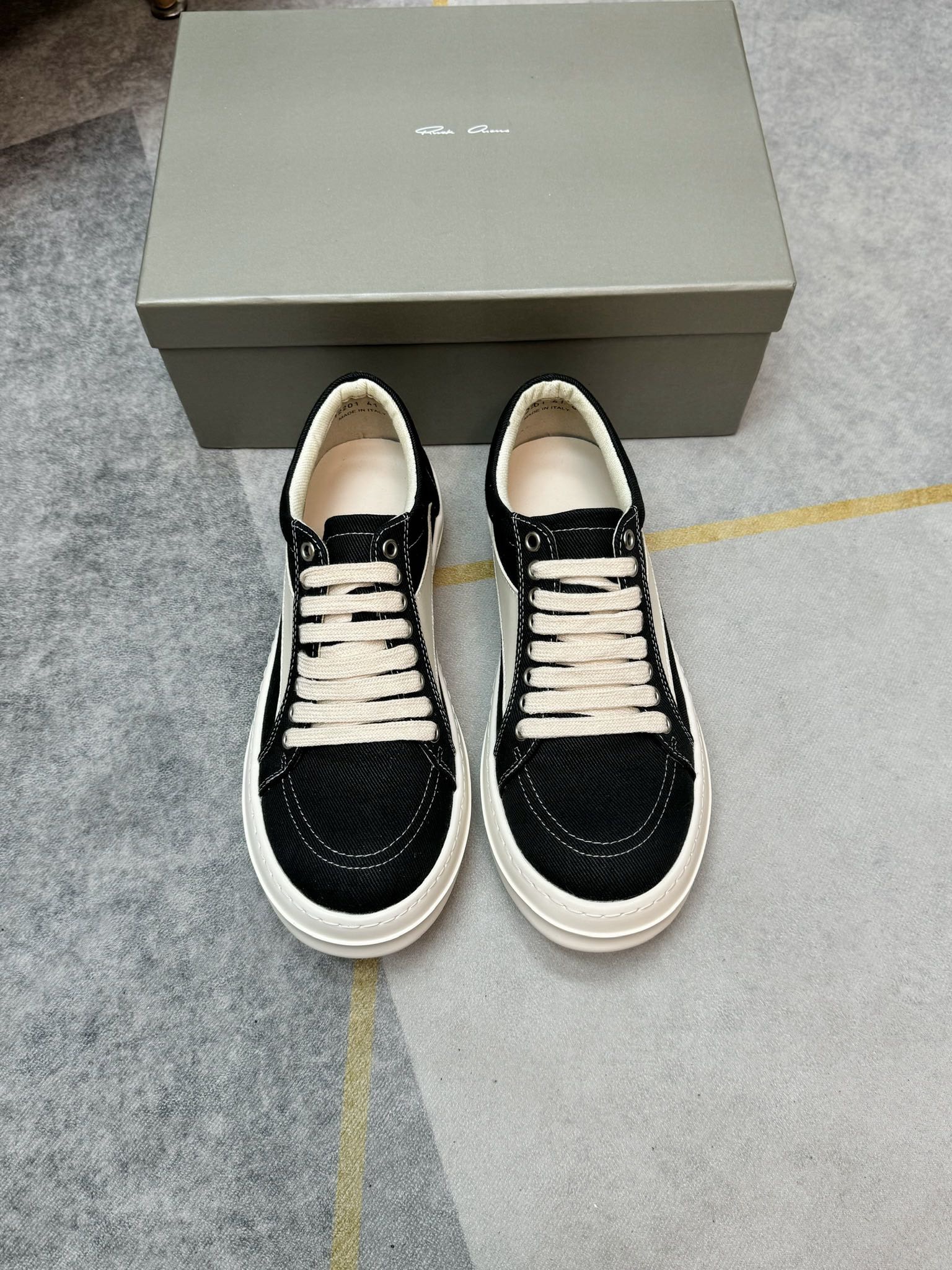 Men Women R*ICK OWENS Top SNEAKERS