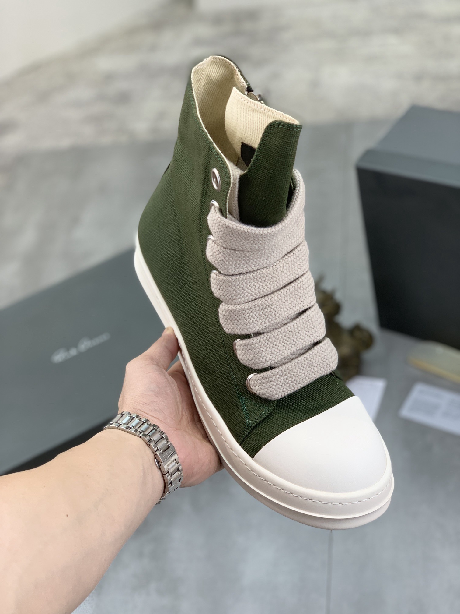 Men Women R*ICK OWENS Top SNEAKERS