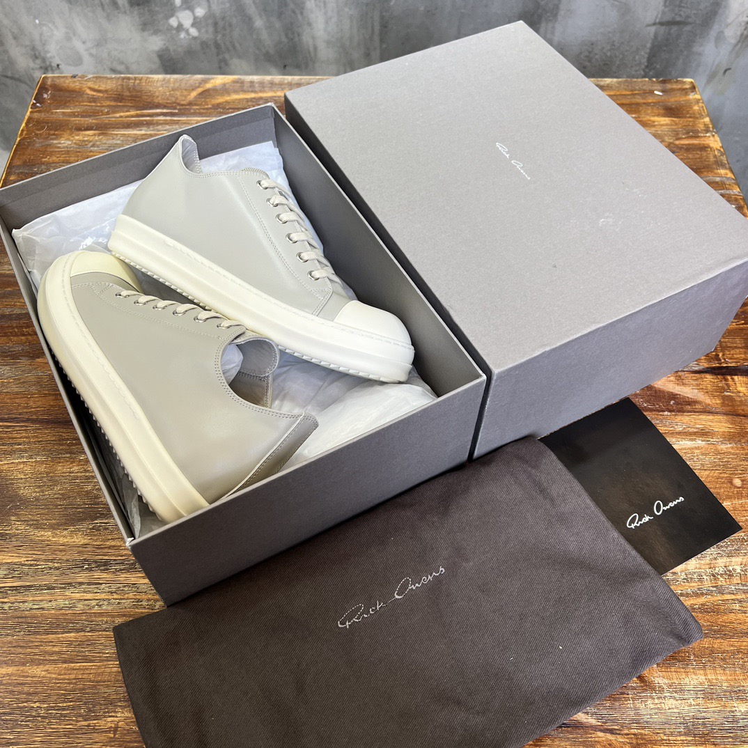 Men Women R*ICK OWENS Top SNEAKERS