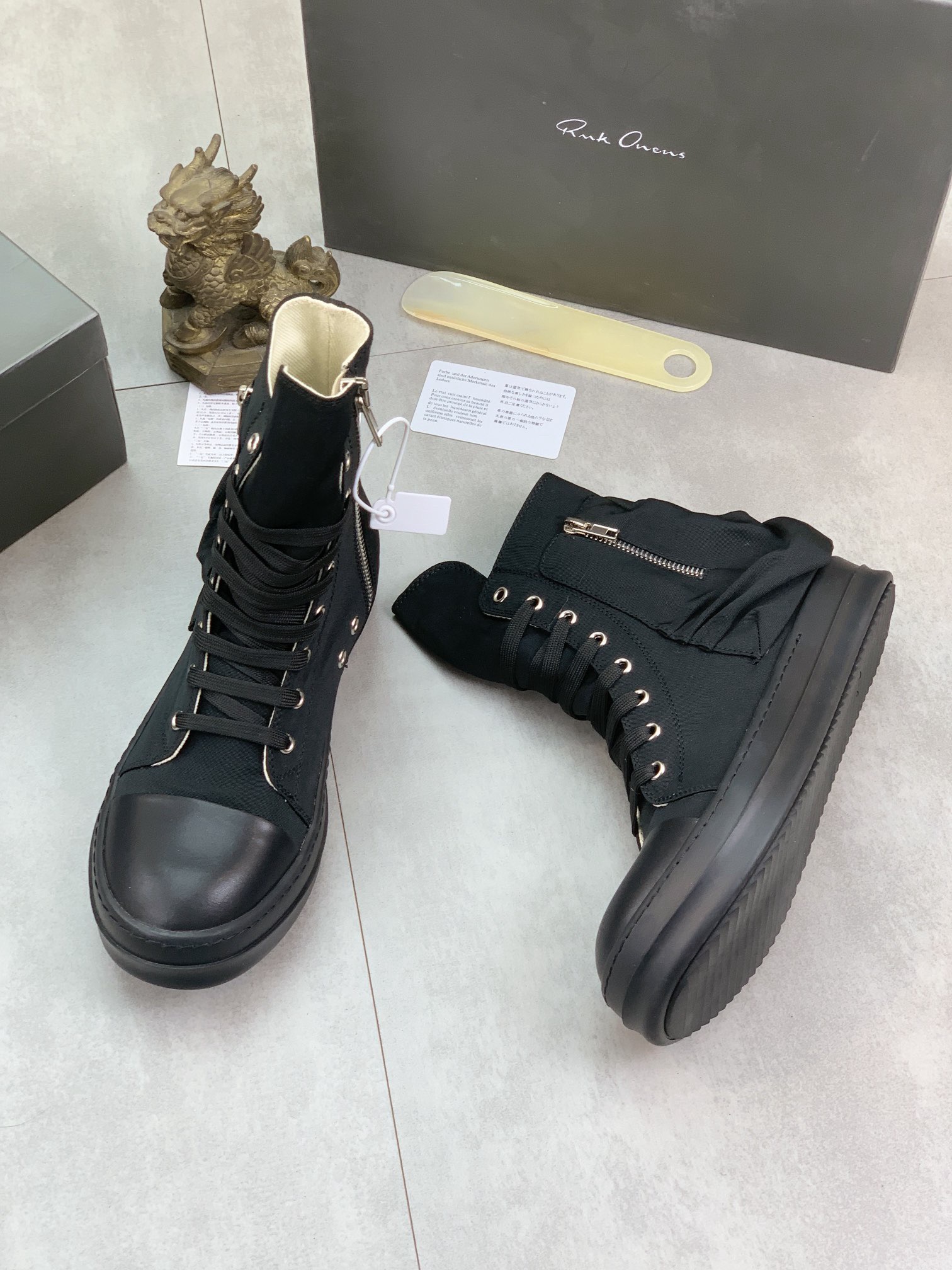 Men Women R*ICK OWENS Top SNEAKERS