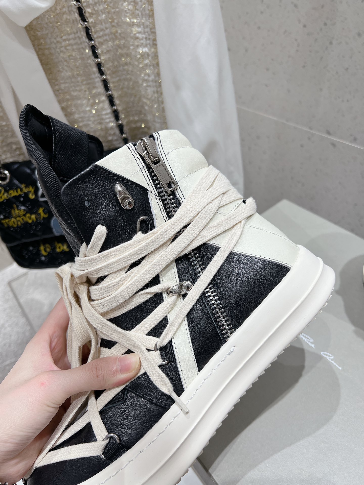 Men Women R*ICK OWENS Top SNEAKERS