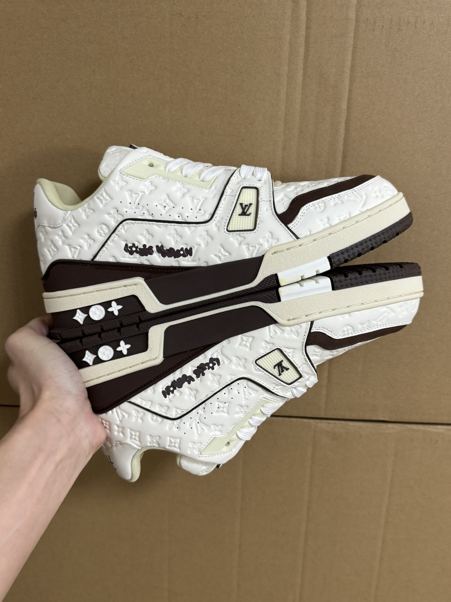 Men Women L*ouis V*uitton Top Sneaker L*V Trainer