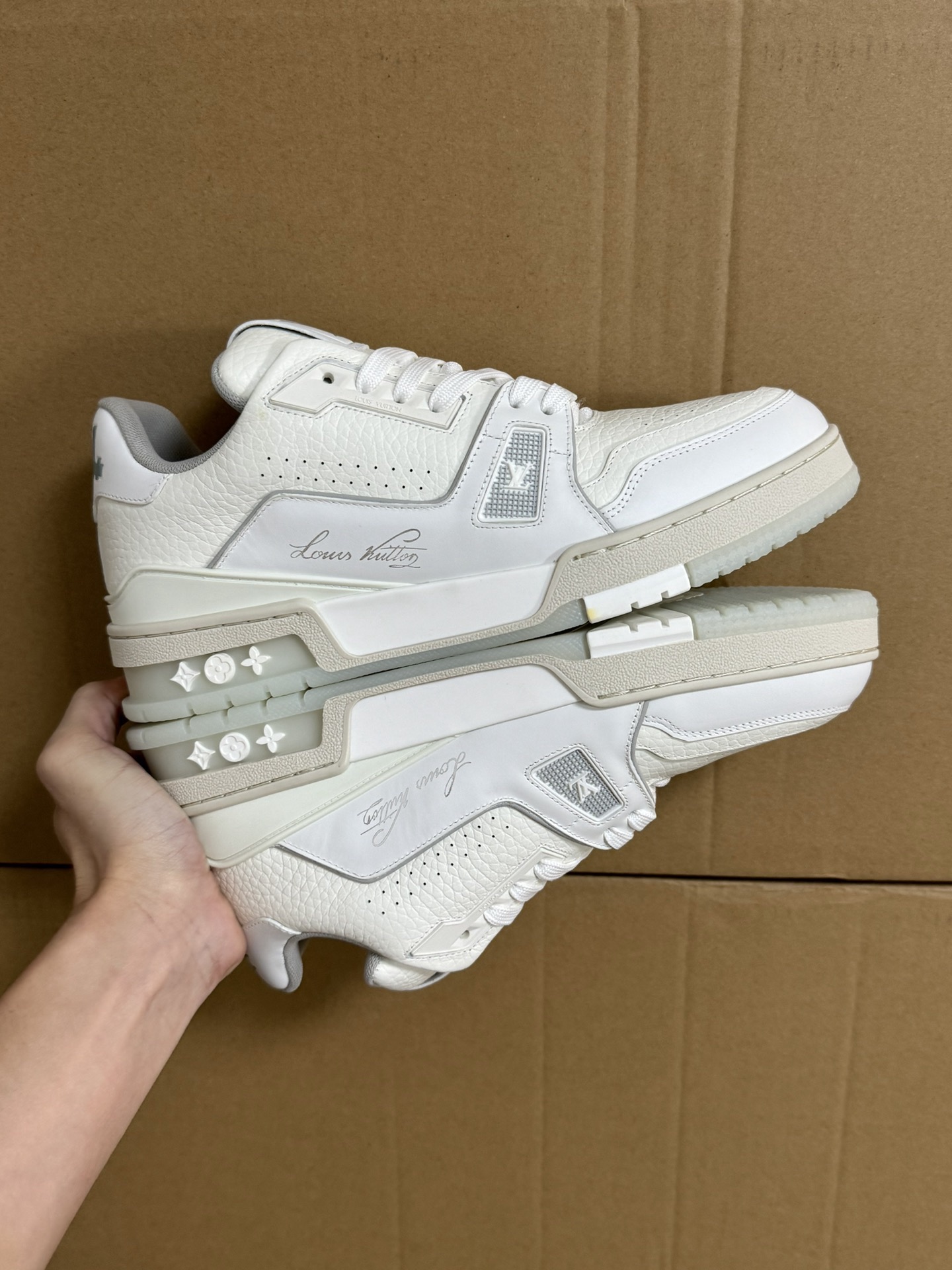 Men Women L*ouis V*uitton Top Sneaker L*V Trainer