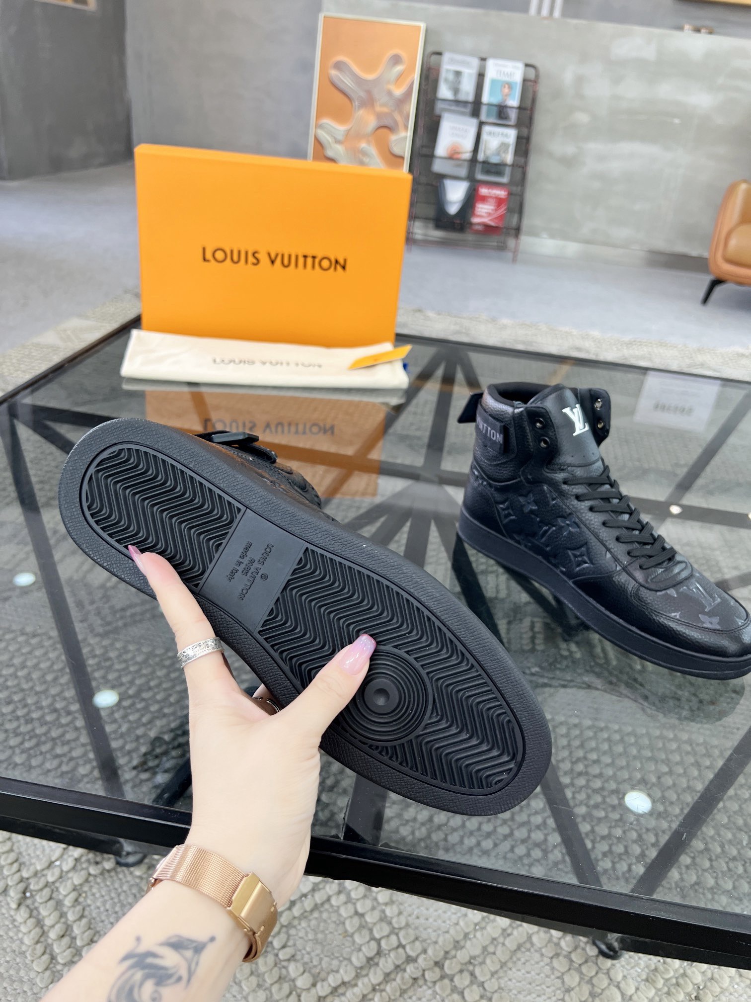 Men L*ouis V*uitton Top Sneaker L*V Shoes