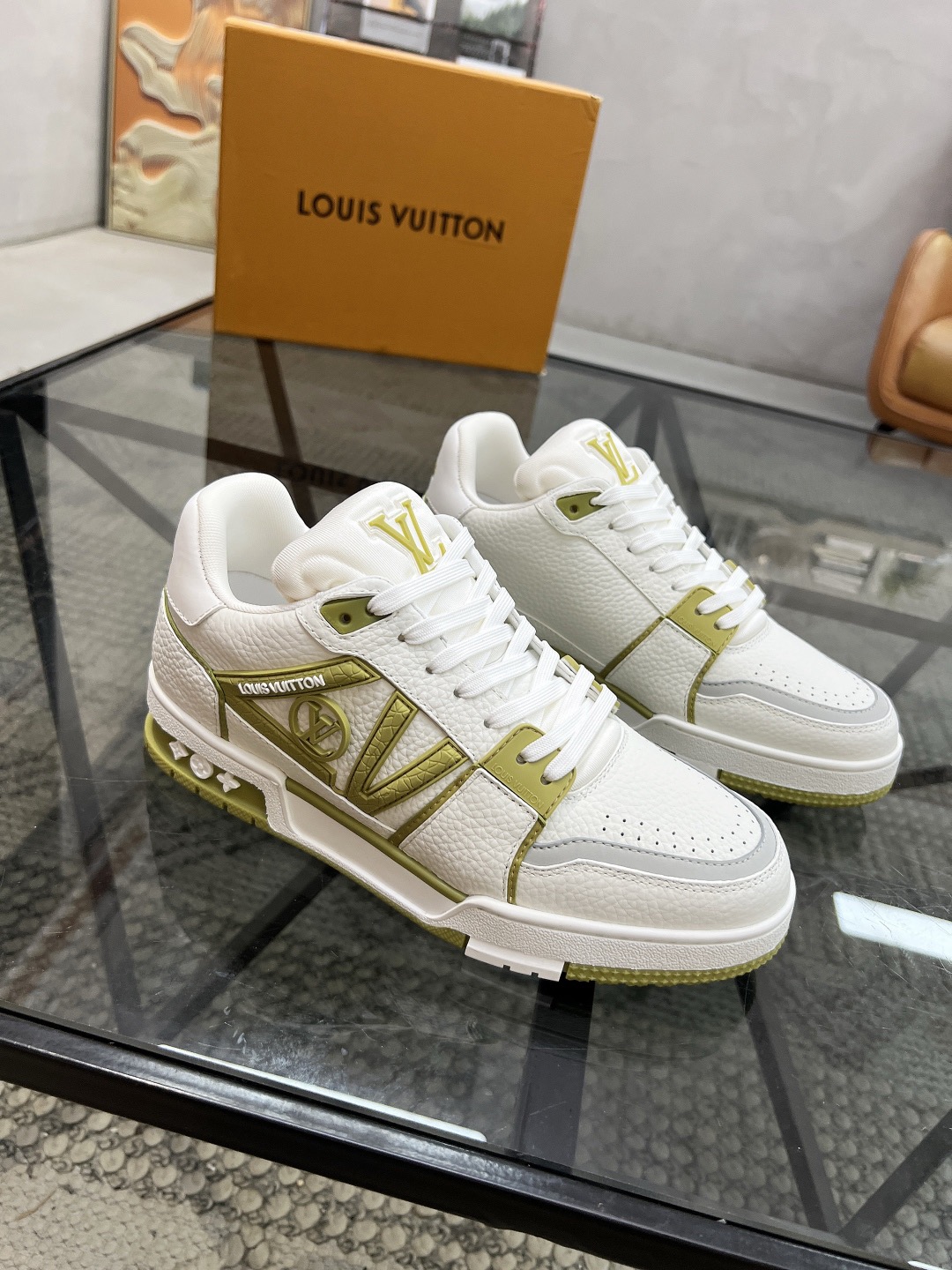 Men L*ouis V*uitton Top Sneaker L*V Shoes