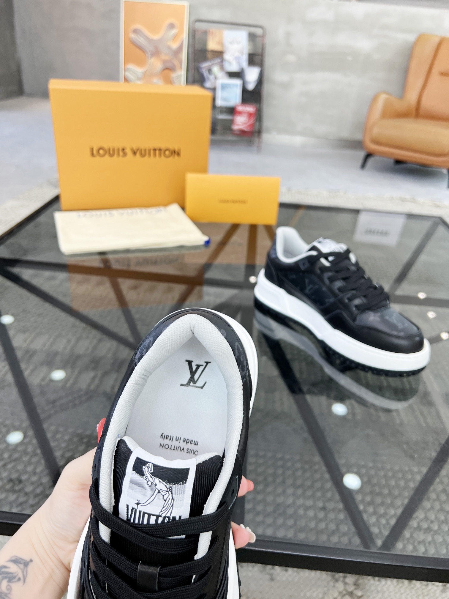 Men L*ouis V*uitton Top Sneaker L*V Shoes