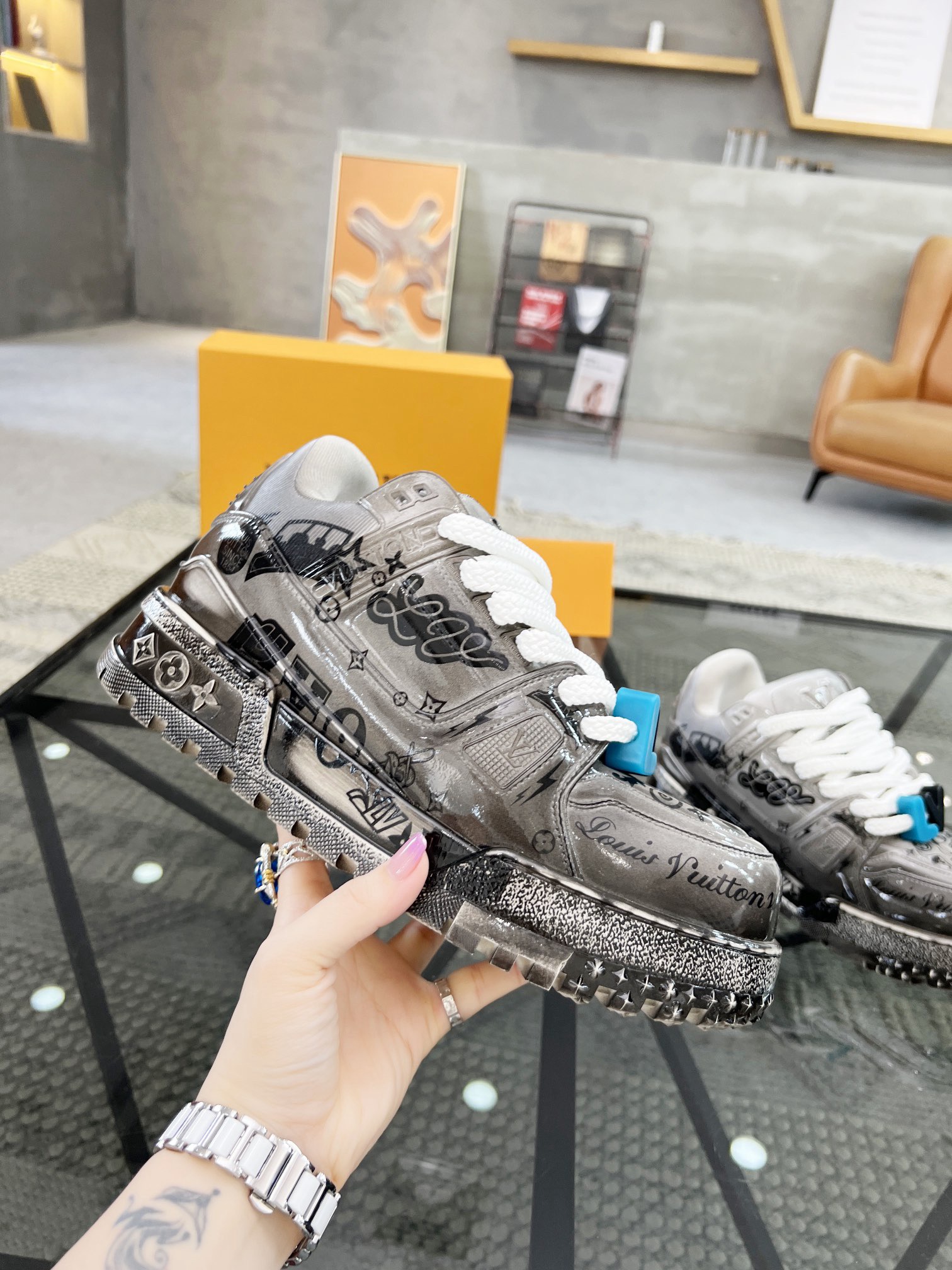 Men L*ouis V*uitton Top Sneaker L*V Shoes