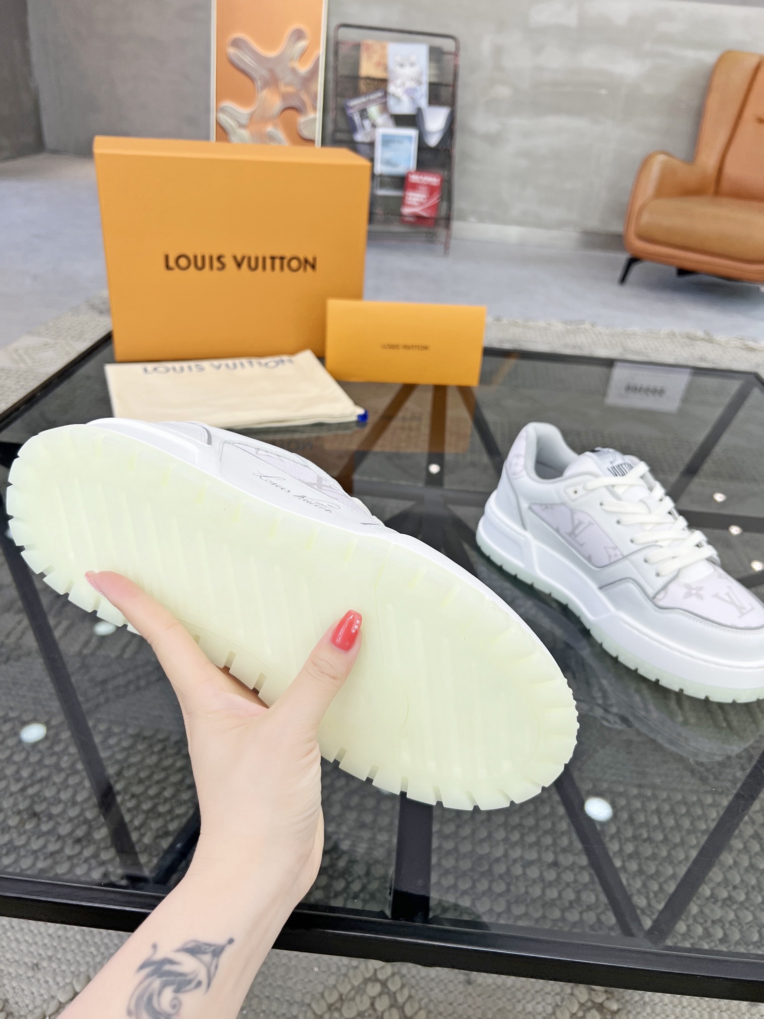 Men L*ouis V*uitton Top Sneaker L*V Shoes