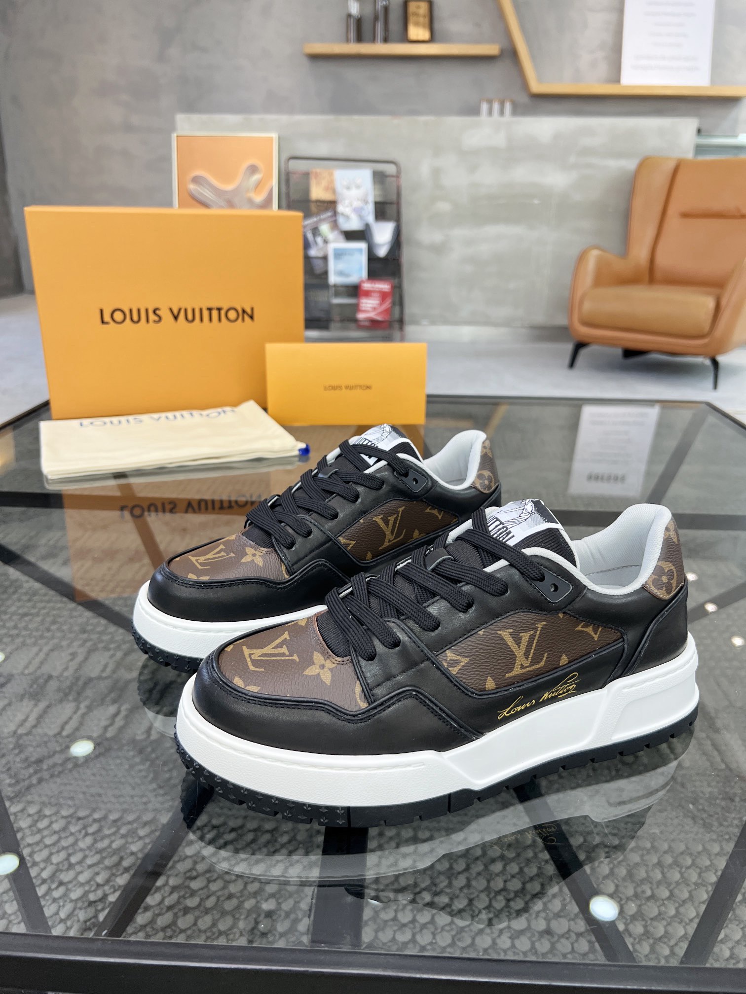 Men L*ouis V*uitton Top Sneaker L*V Shoes