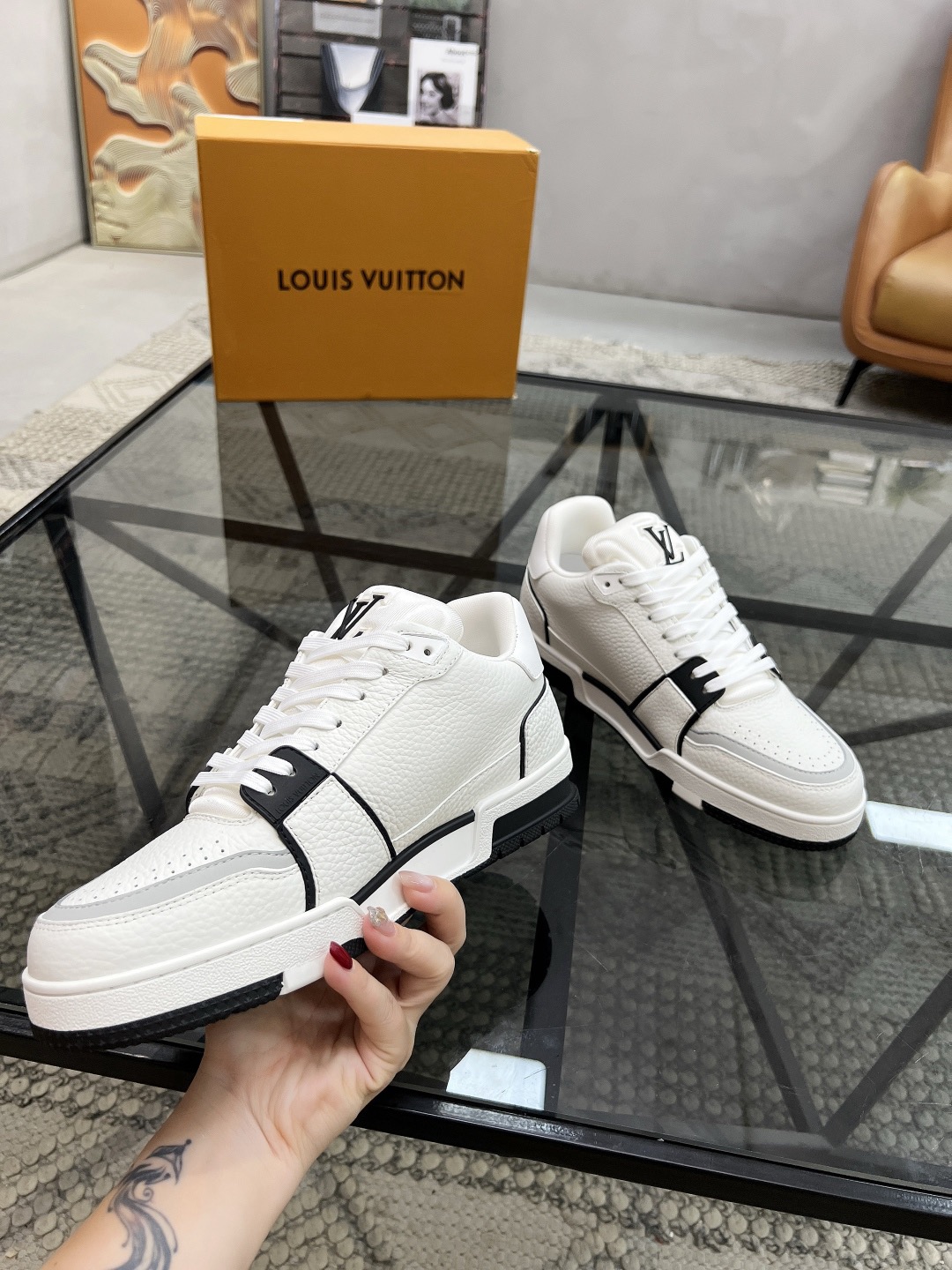 Men L*ouis V*uitton Top Sneaker L*V Shoes
