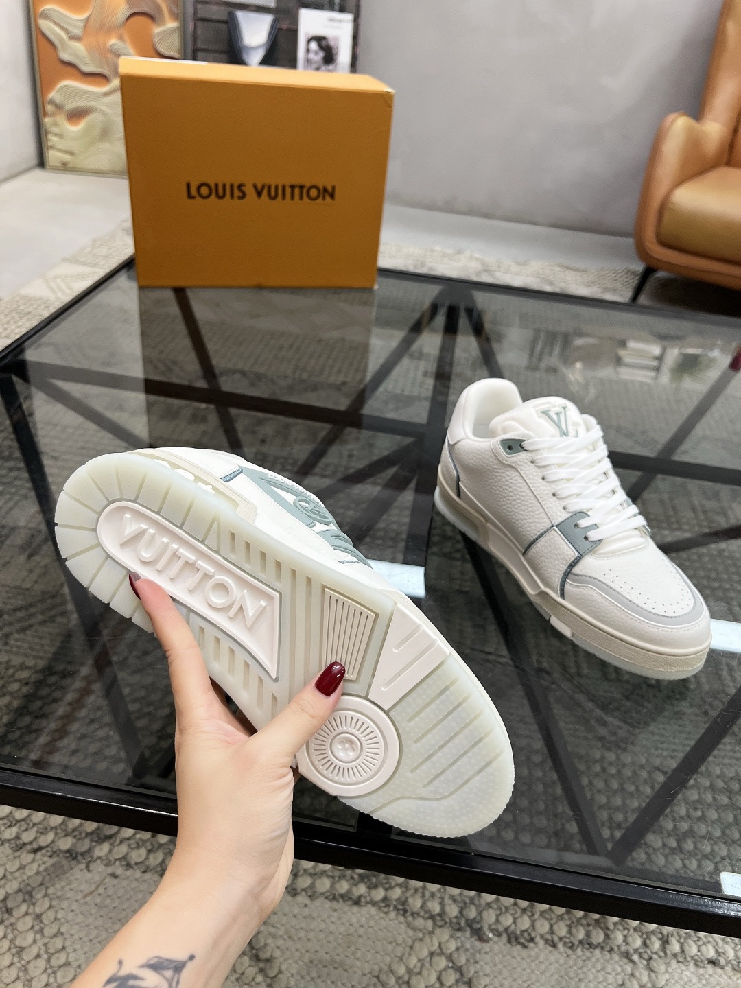 Men L*ouis V*uitton Top Sneaker L*V Shoes