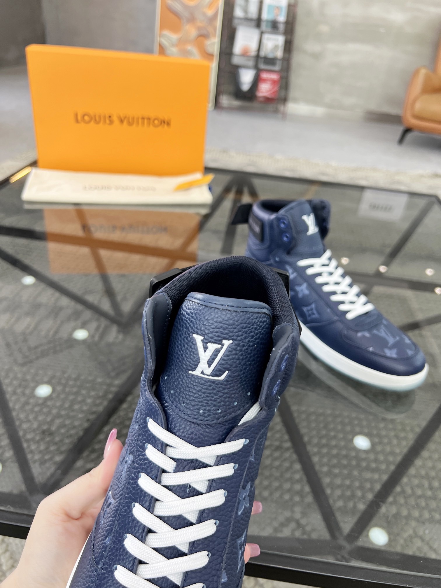 Men L*ouis V*uitton Top Sneaker L*V Shoes