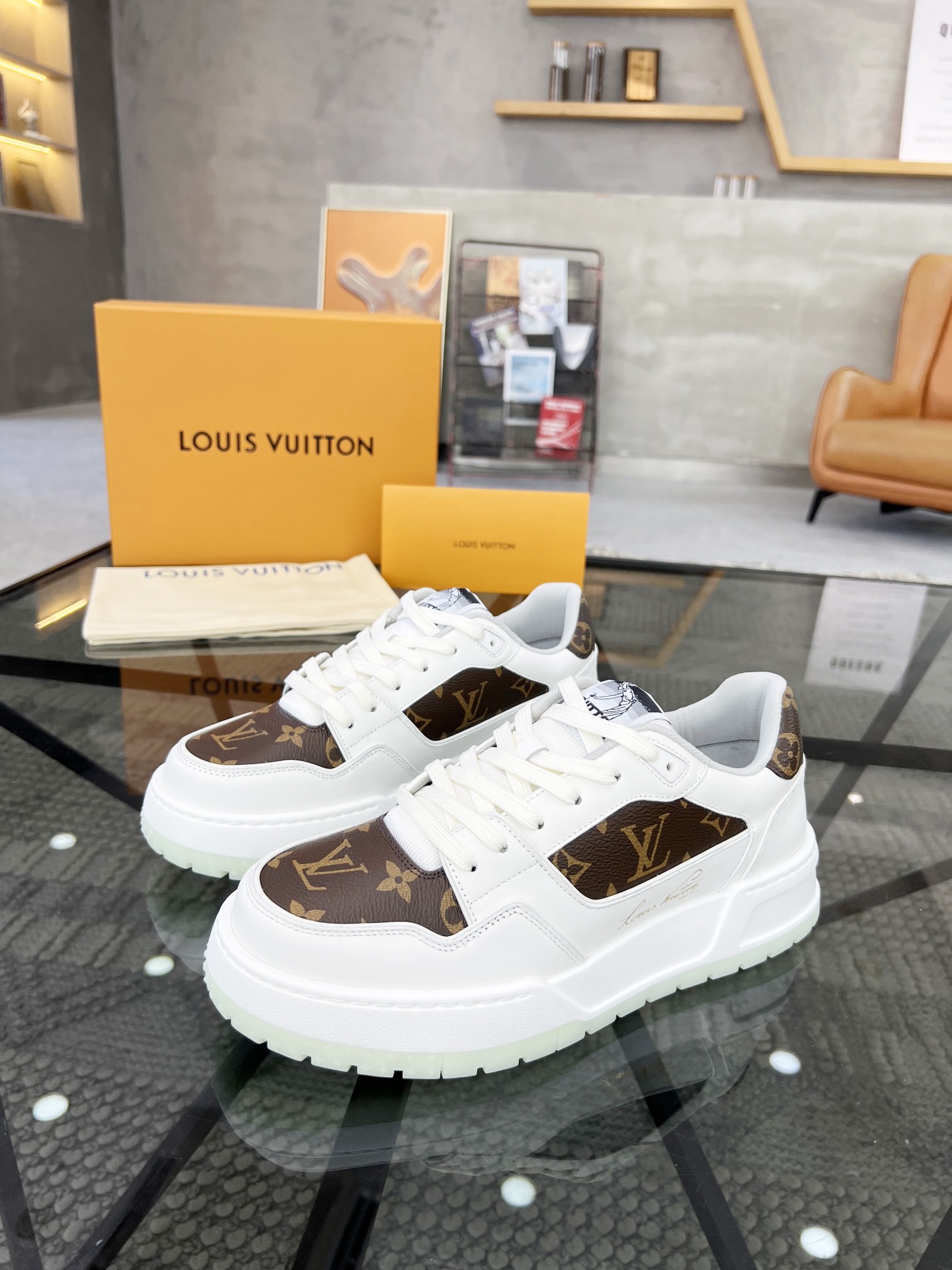 Men L*ouis V*uitton Top Sneaker L*V Shoes